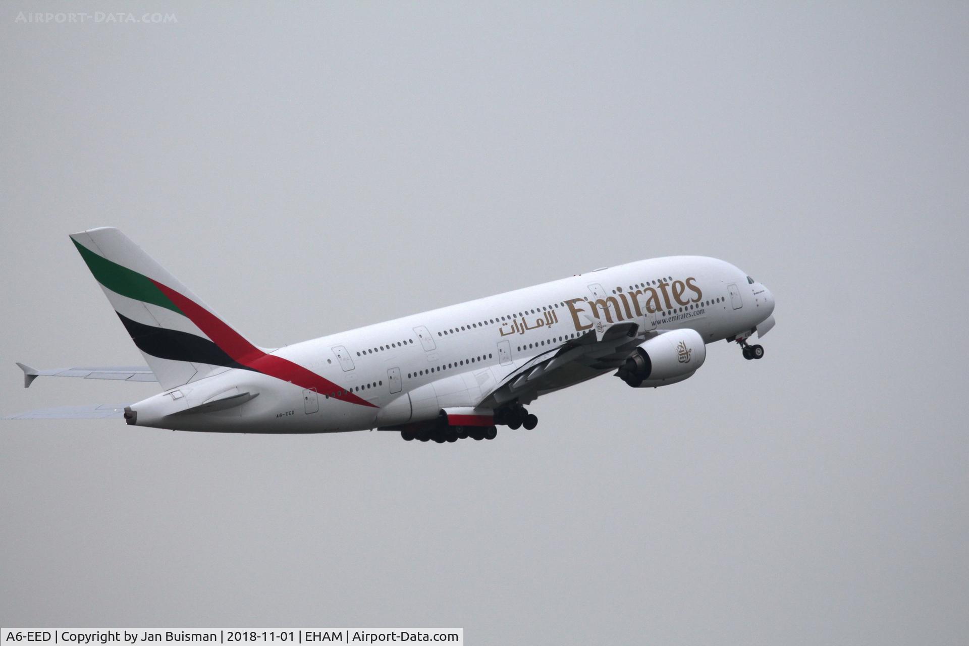 A6-EED, 2012 Airbus A380-861 C/N 111, Emirates