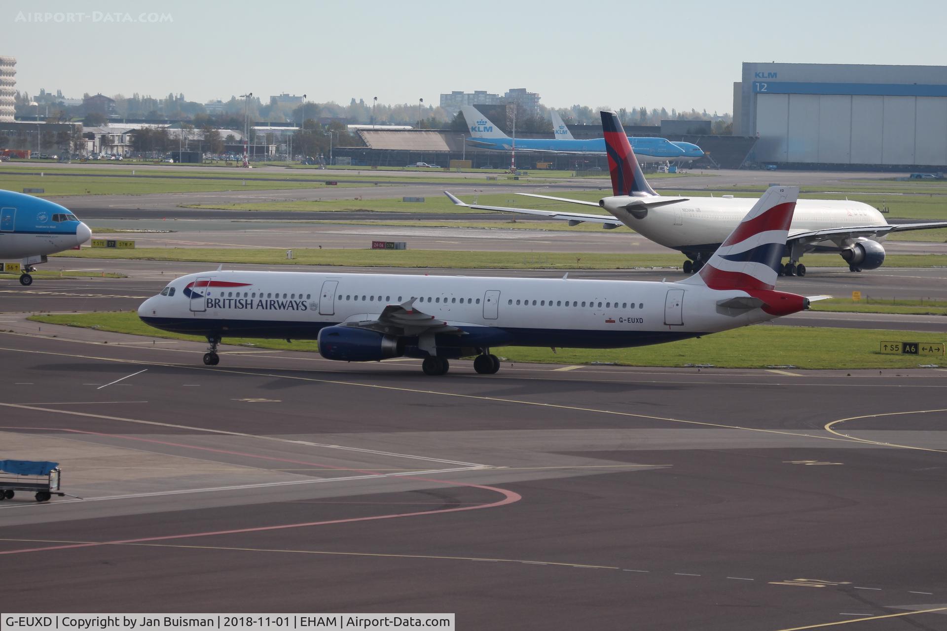 G-EUXD, 2004 Airbus A321-231 C/N 2320, British Airways