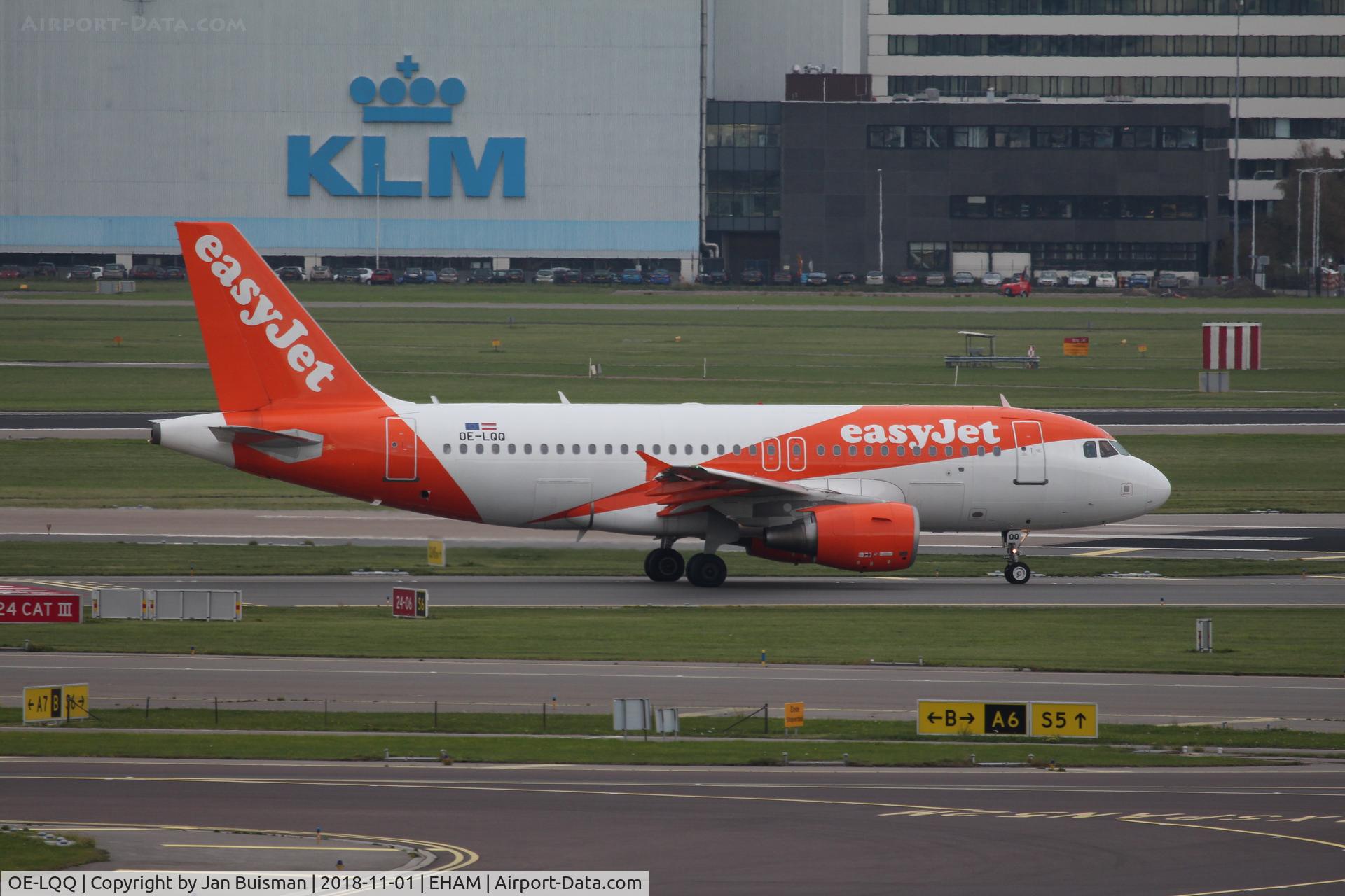 OE-LQQ, 2009 Airbus A319-111 C/N 3845, easyJet Europe