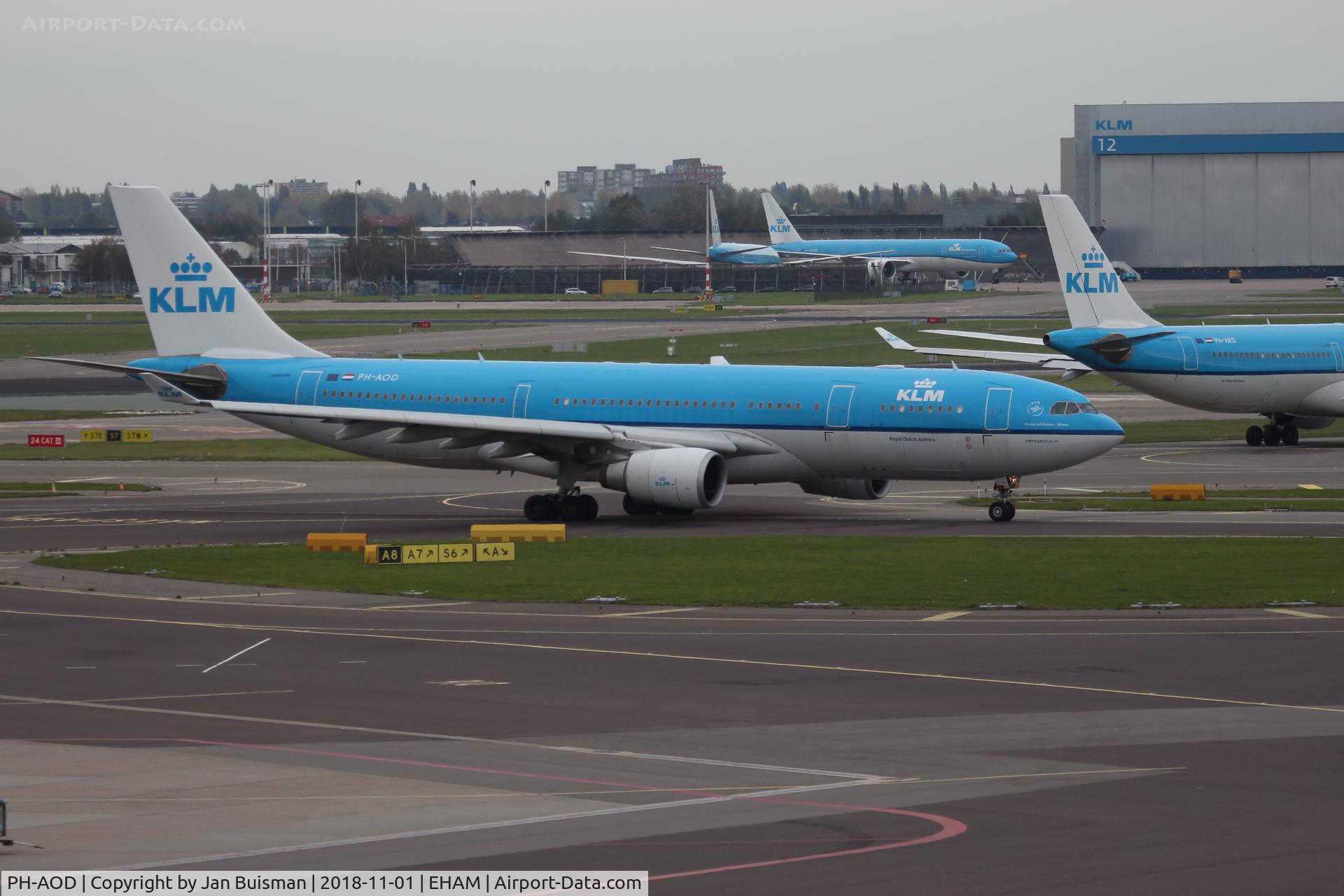 PH-AOD, 2006 Airbus A330-203 C/N 738, KLM