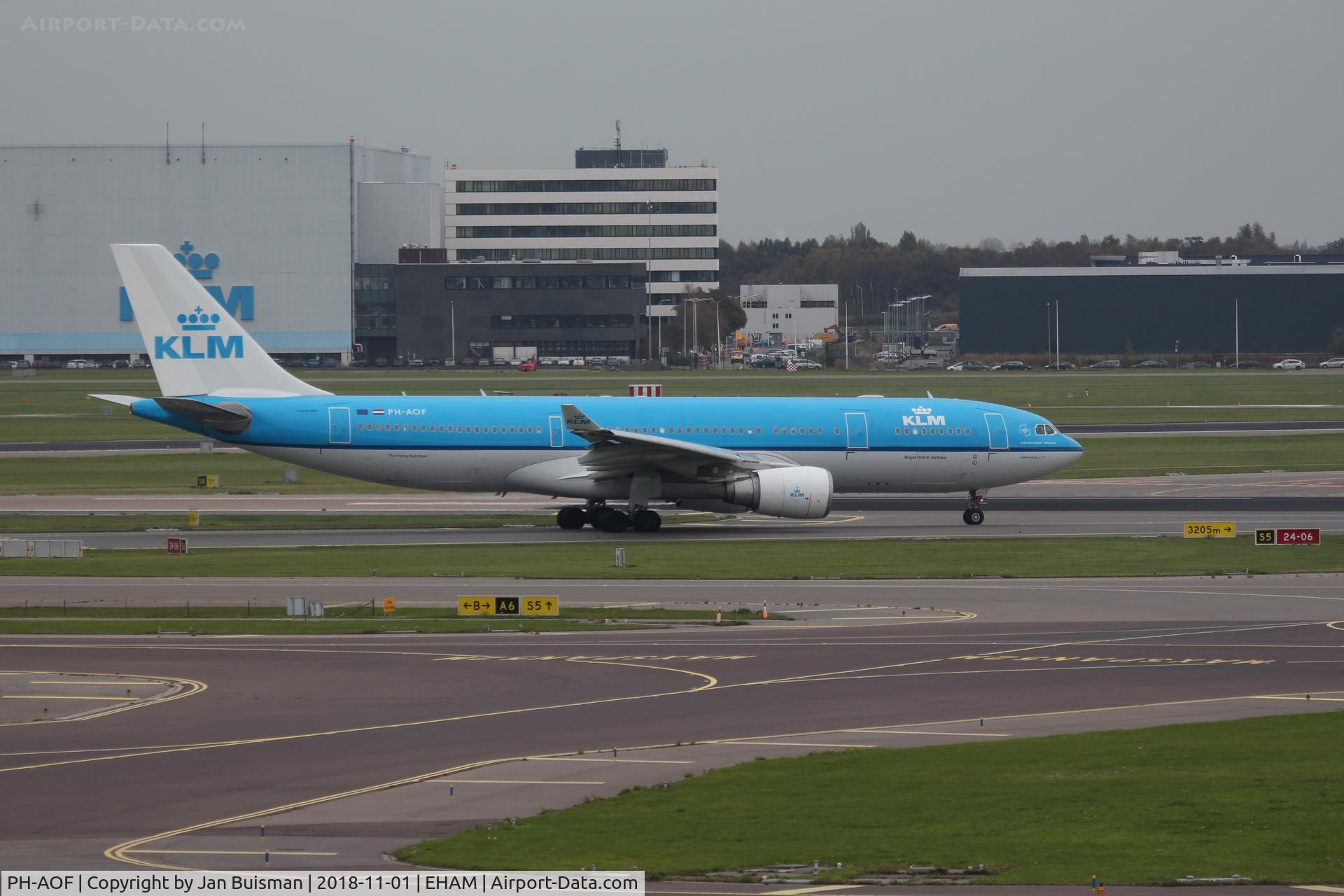 PH-AOF, 2006 Airbus A330-203 C/N 801, KLM