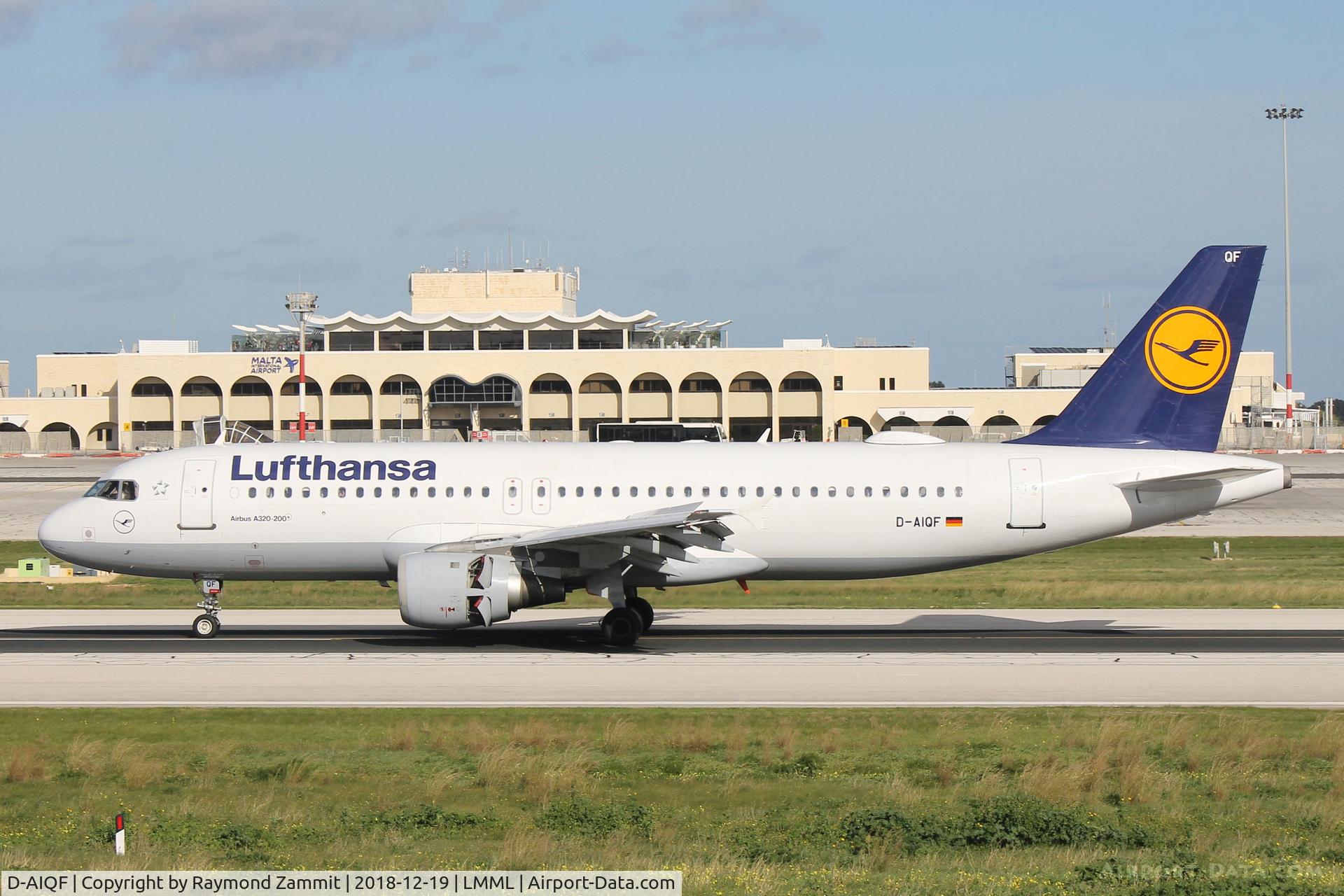 D-AIQF, 1991 Airbus A320-211 C/N 216, A320 D-AIQF Lufthansa