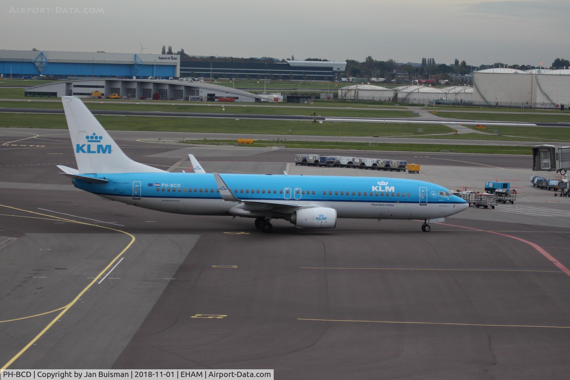 PH-BCD, 2013 Boeing 737-8K2 C/N 42149, KLM