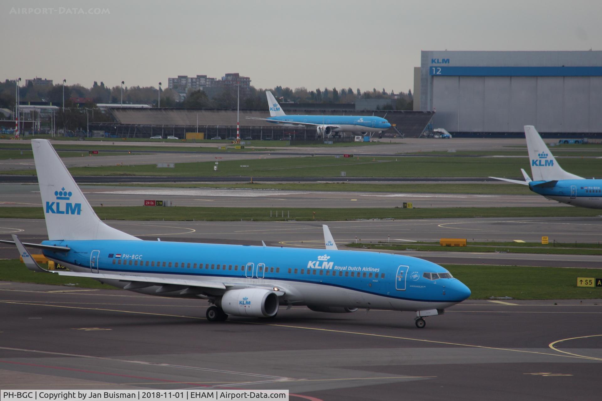 PH-BGC, 2008 Boeing 737-8K2 C/N 30361, KLM