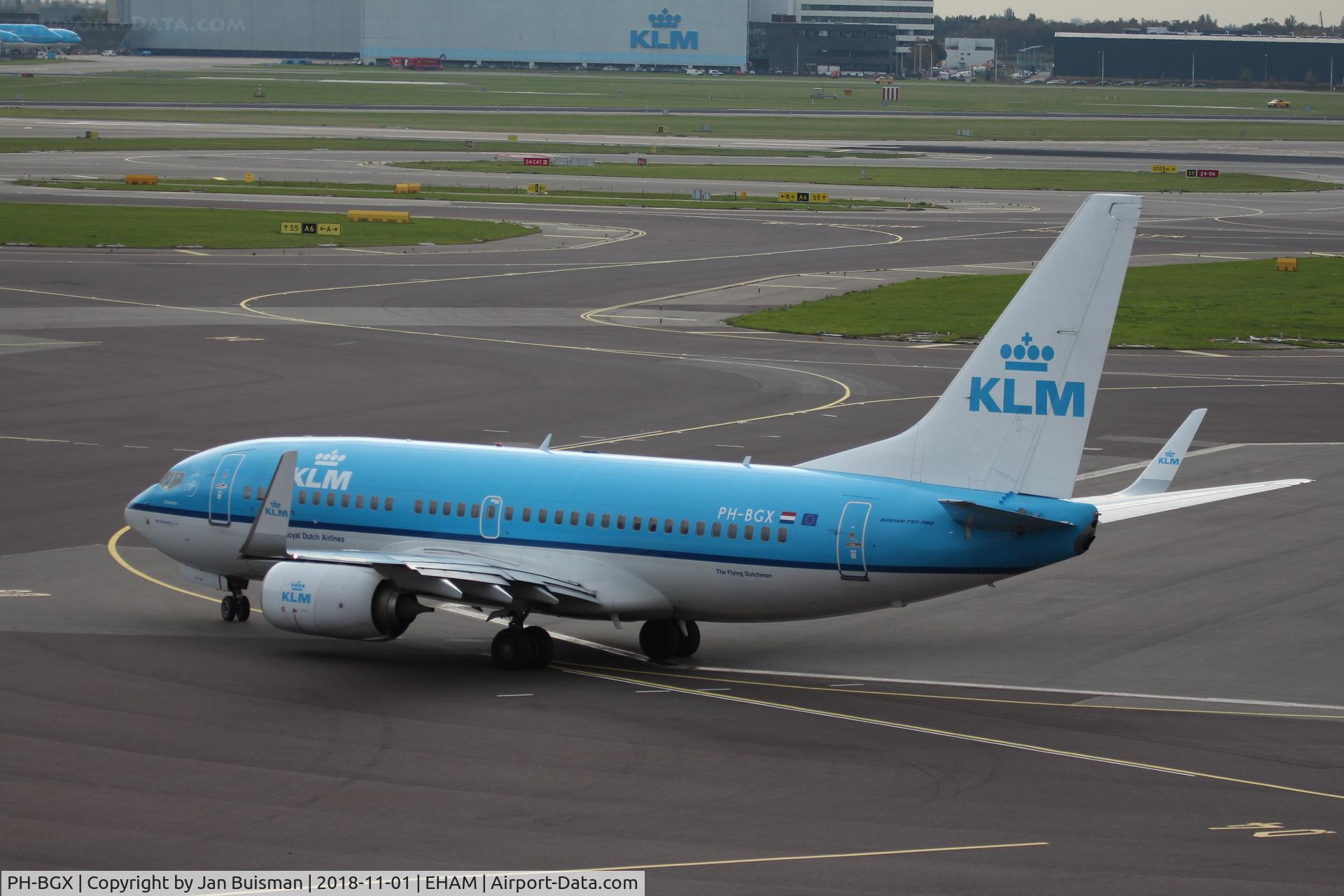 PH-BGX, 2011 Boeing 737-7K2 C/N 38635, KLM