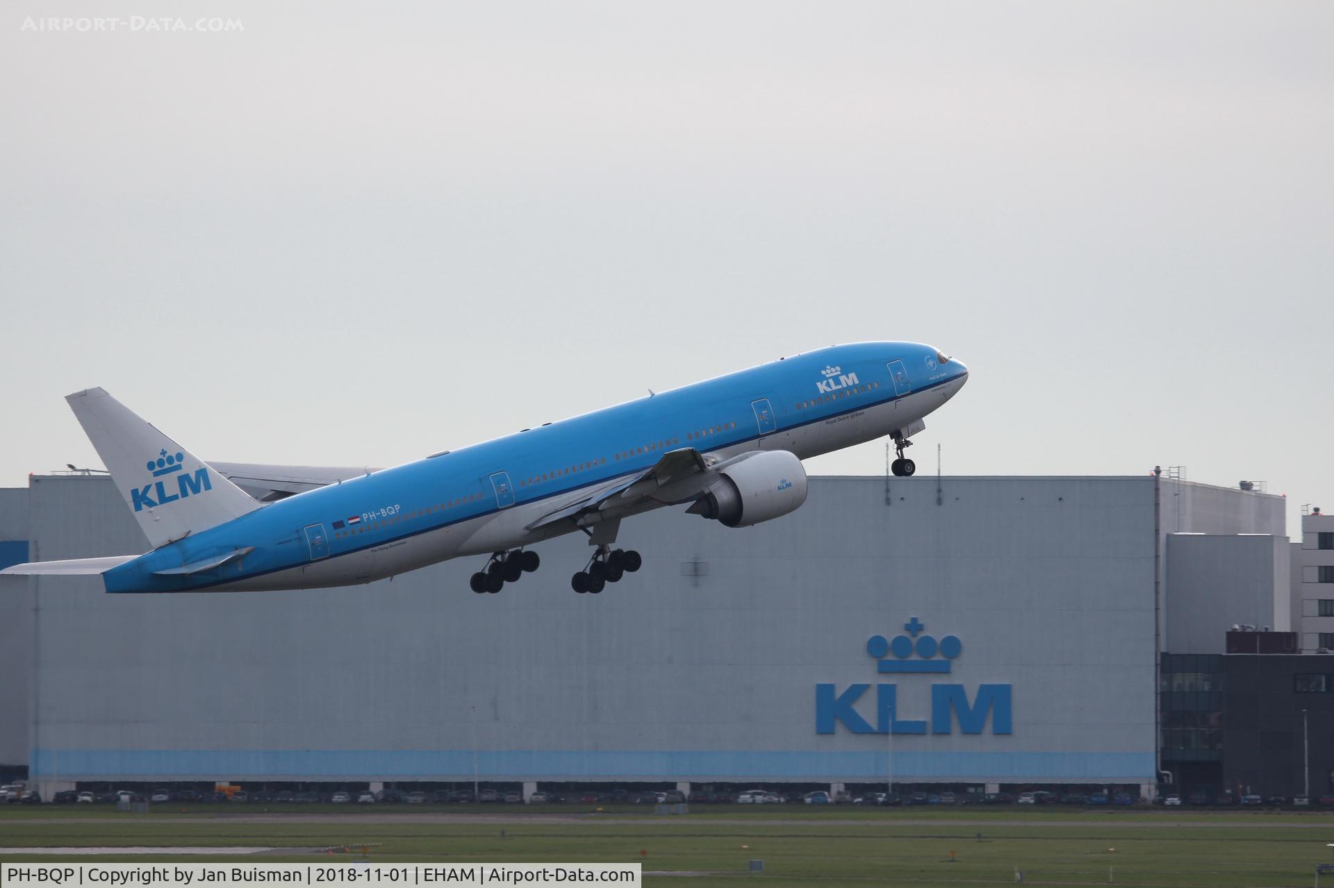PH-BQP, 2007 Boeing 777-206/ER C/N 32721, KLM