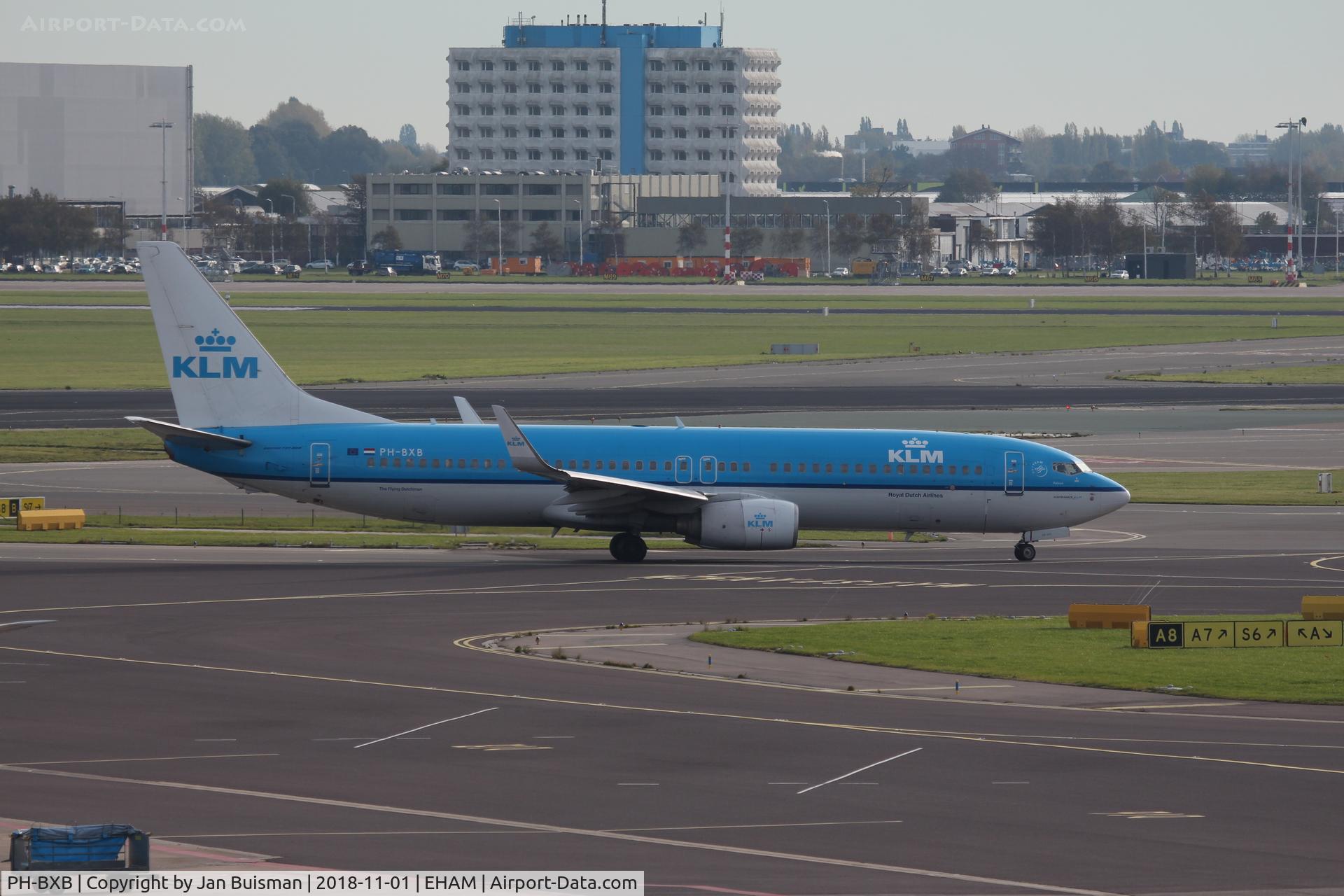 PH-BXB, 1999 Boeing 737-8K2 C/N 29132, KLM