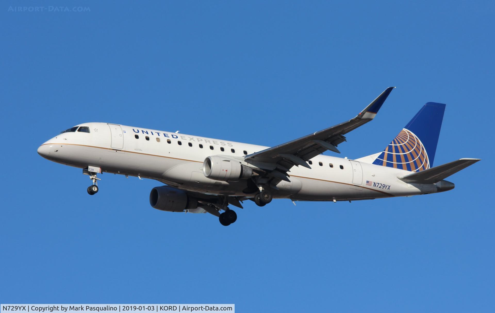 N729YX, 2015 Embraer 175LR (ERJ-170-200LR) C/N 17000512, ERJ-170-200LR
