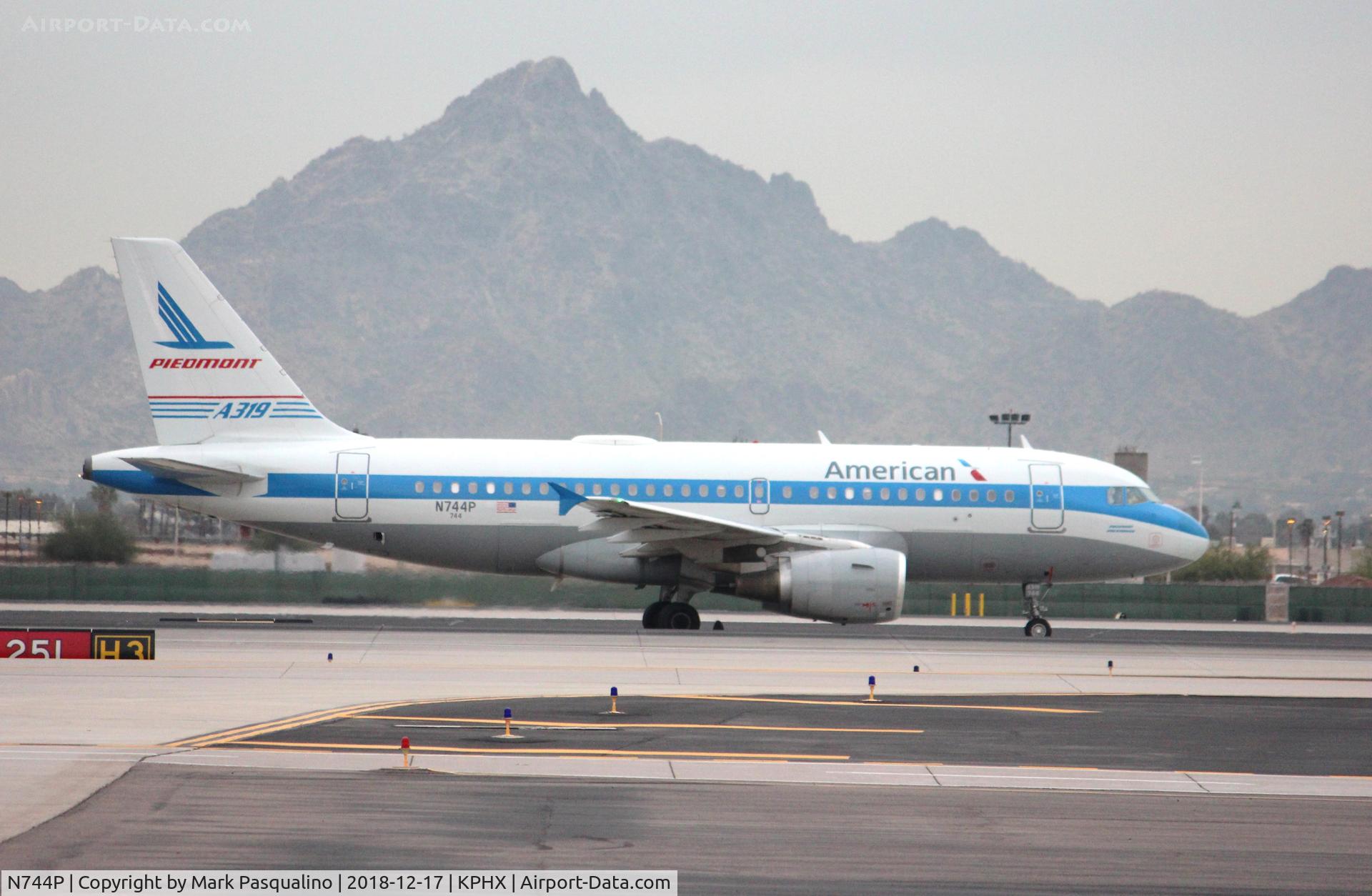N744P, 2000 Airbus A319-112 C/N 1287, Airbus A319-112