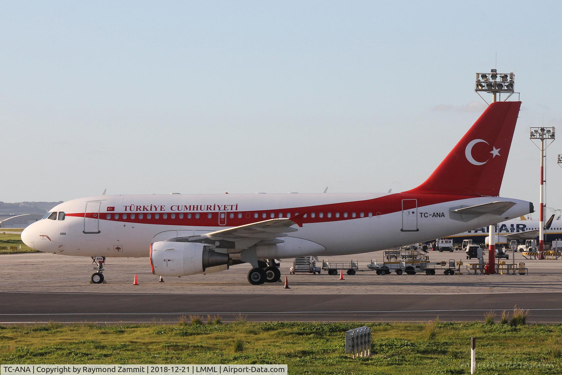 TC-ANA, 2000 Airbus ACJ319 (A319-115/CJ) C/N 1002, Airbus ACJ319 TC-ANA Government of Turkey