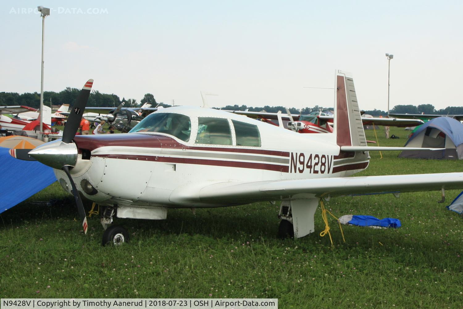 N9428V, 1970 Mooney M20E C/N 700027, 1970 Mooney M20E, c/n: 700027