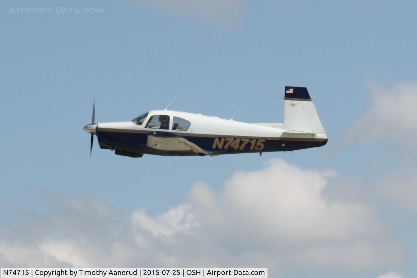 N74715, 1961 Mooney M20B Mark 21 C/N 1715, 1961 Mooney M20B, c/n: 1715
