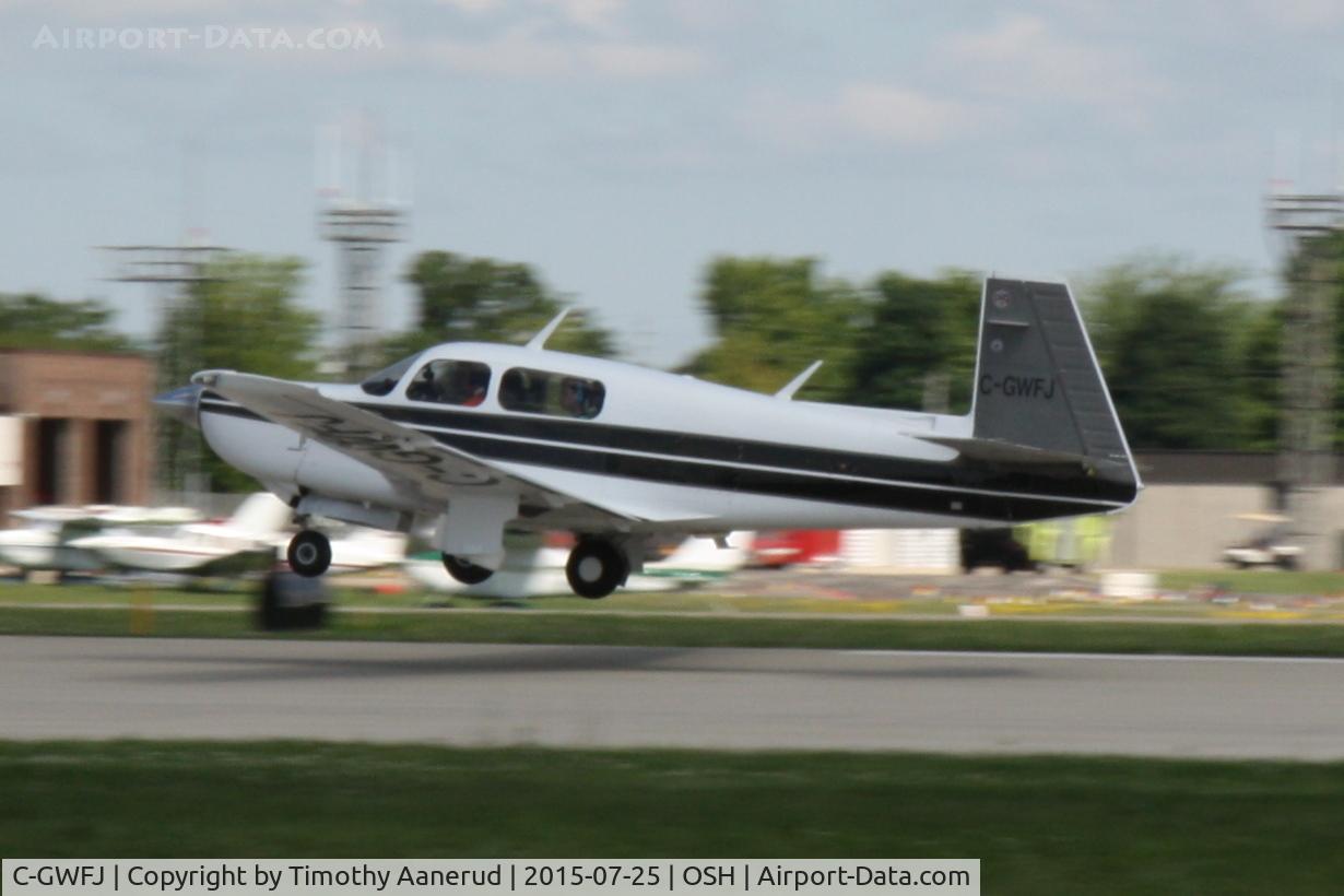 C-GWFJ, 1986 Mooney M20K C/N 25 1073, 1986 Mooney M20K, c/n: 25 1073
