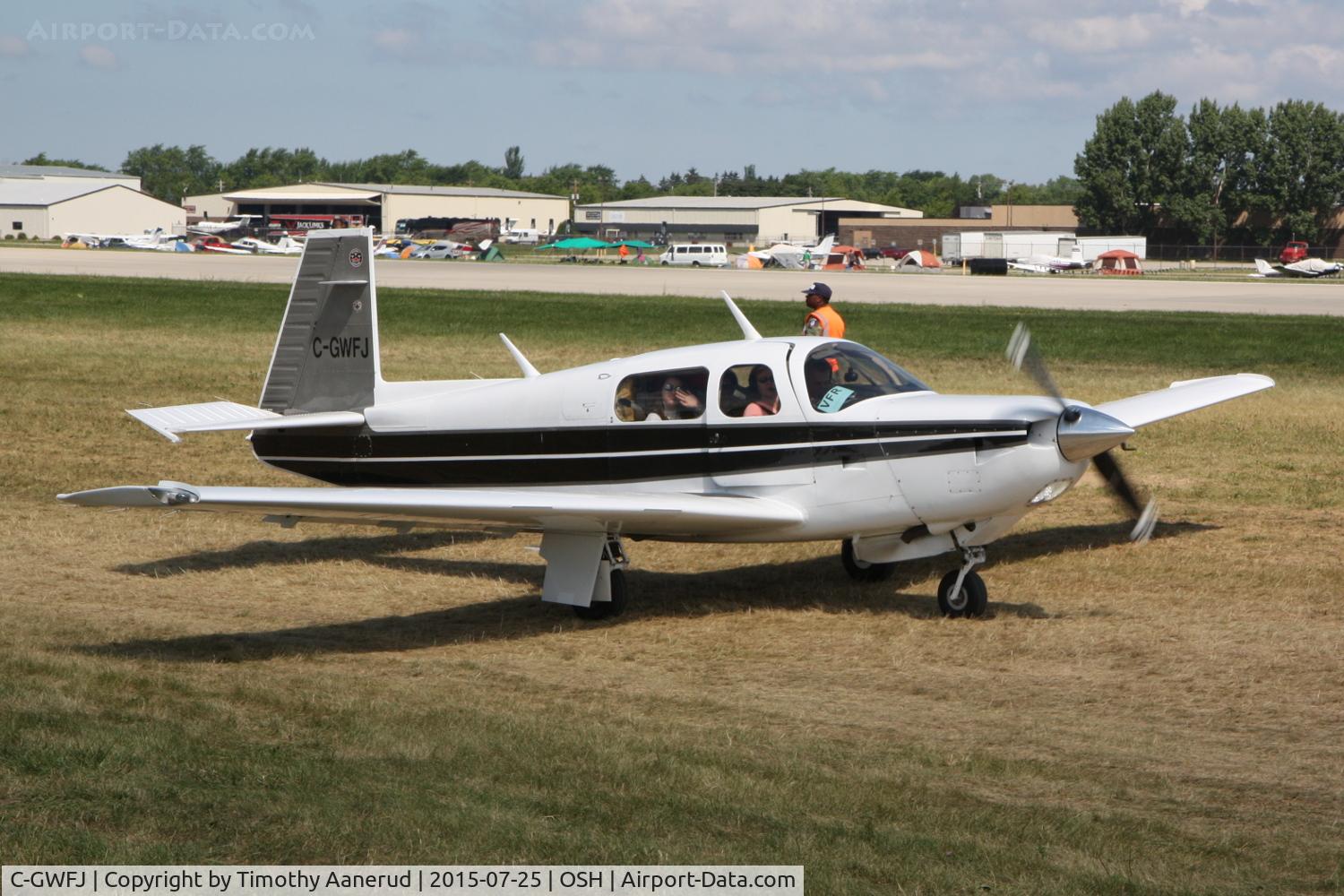 C-GWFJ, 1986 Mooney M20K C/N 25 1073, 1986 Mooney M20K, c/n: 25 1073