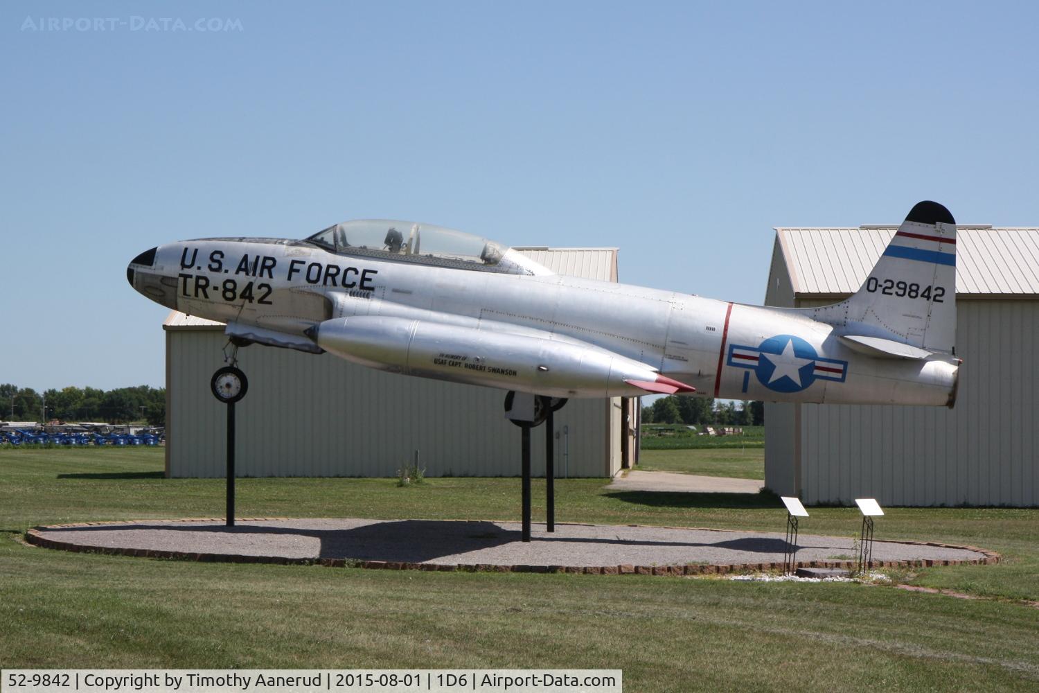 52-9842, 1952 Lockheed T-33A-1-LO C/N 580-8182, 1952 Lockheed T-33A-1-LO, c/n: 580-8182