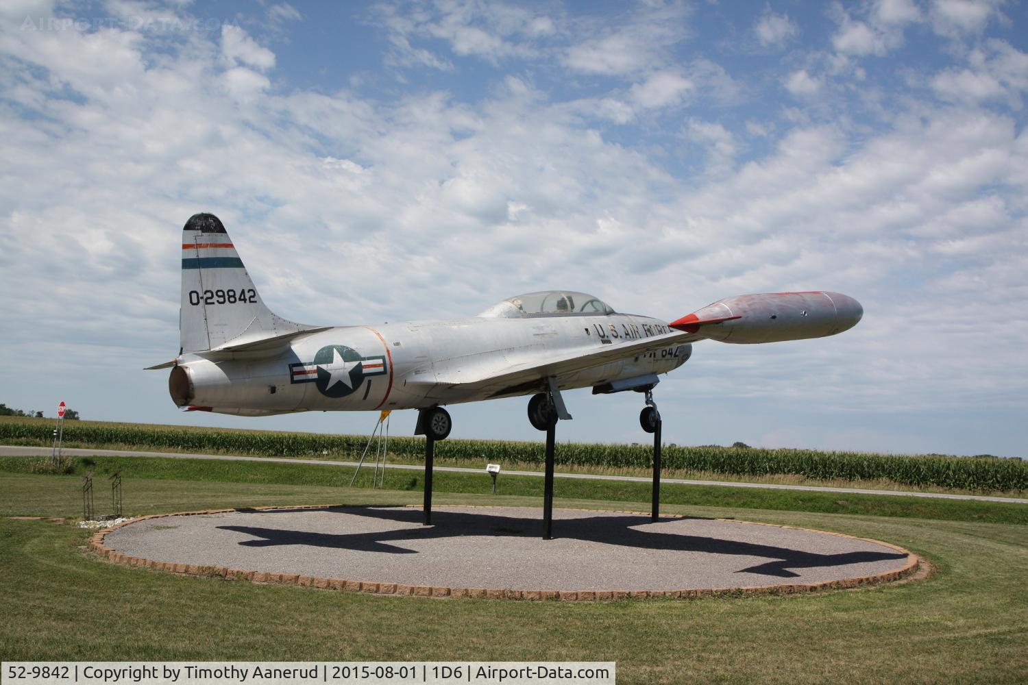 52-9842, 1952 Lockheed T-33A-1-LO C/N 580-8182, 1952 Lockheed T-33A-1-LO, c/n: 580-8182