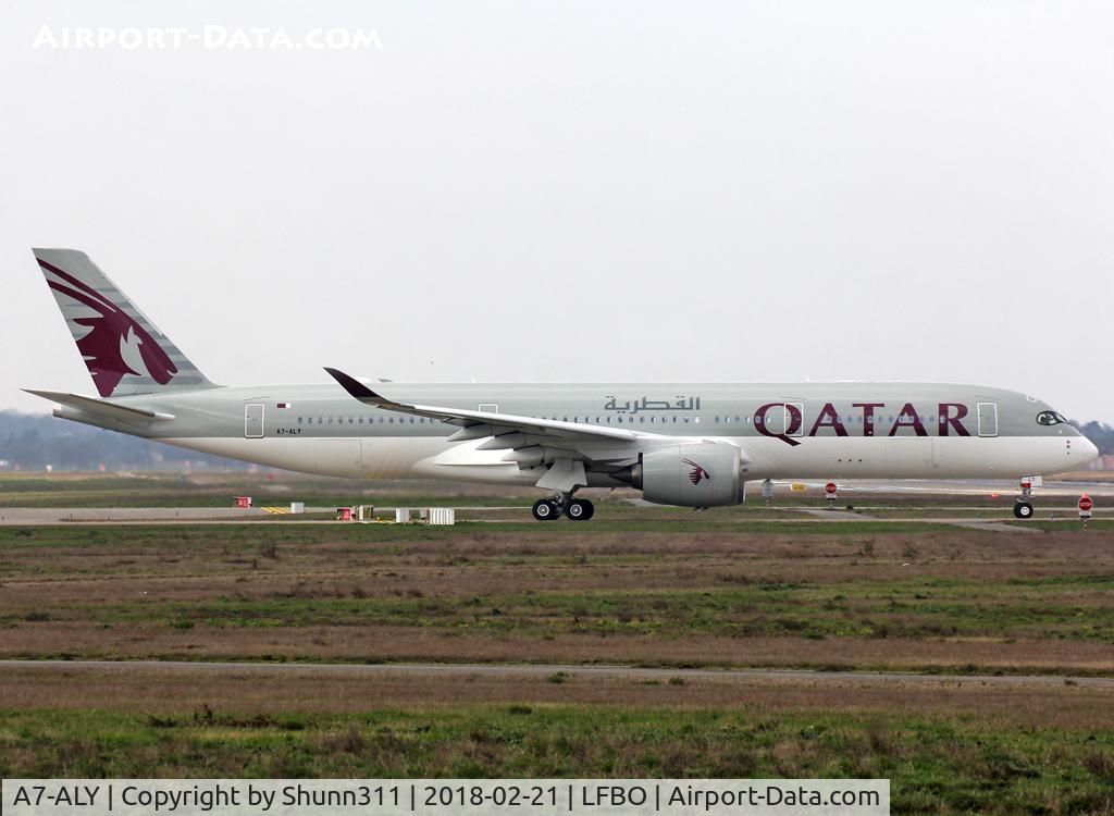 A7-ALY, 2017 Airbus A350-941 C/N 132, Delivery day...