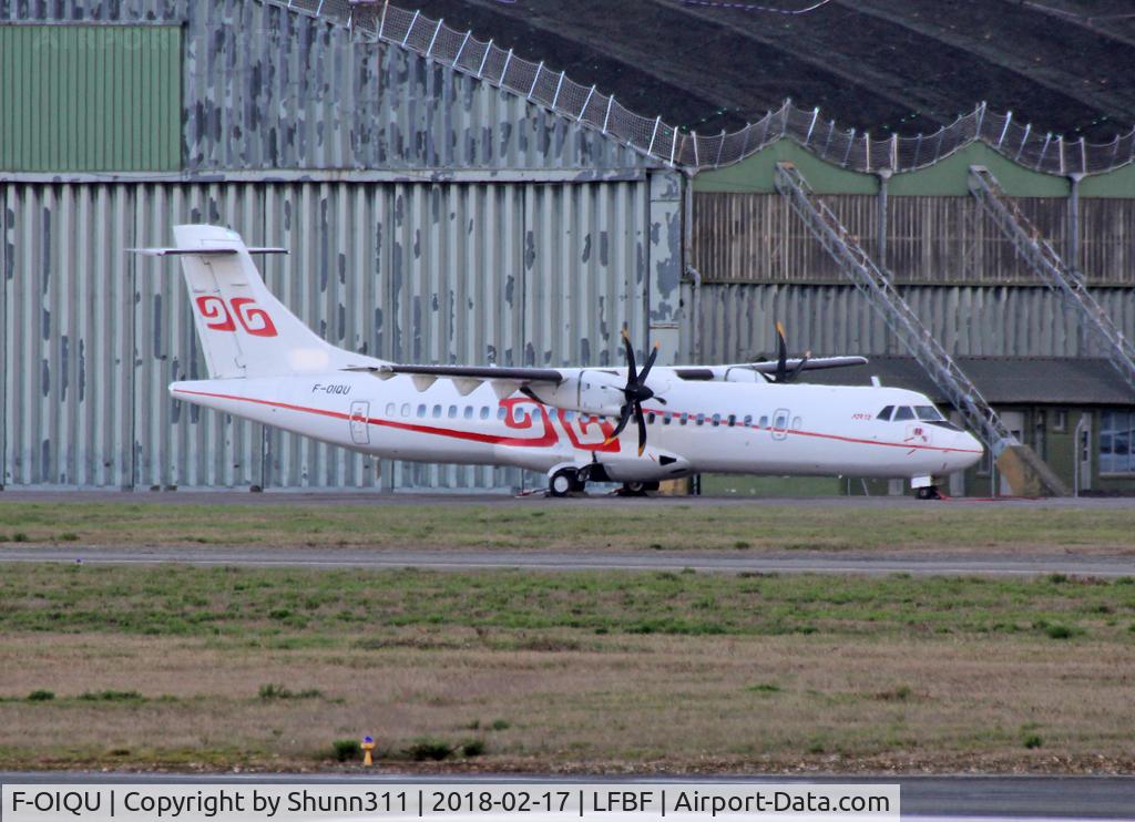 F-OIQU, 2007 ATR 72-212 C/N 751, Parked...