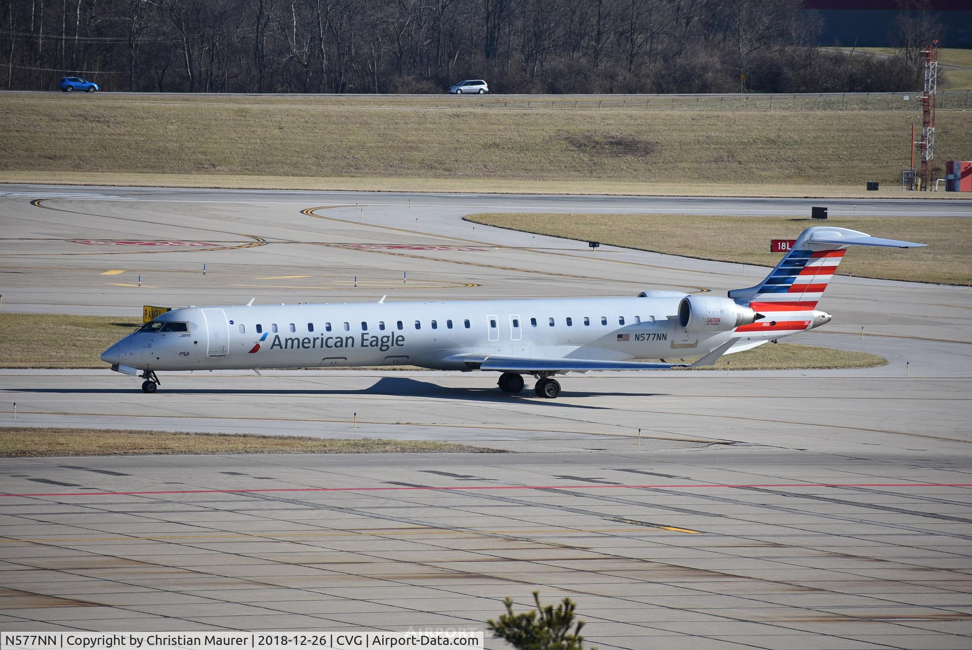 N577NN, 2015 Bombardier CRJ-900 (CL-600-2D24) C/N 15380, PSA Airlines CRJ-900
