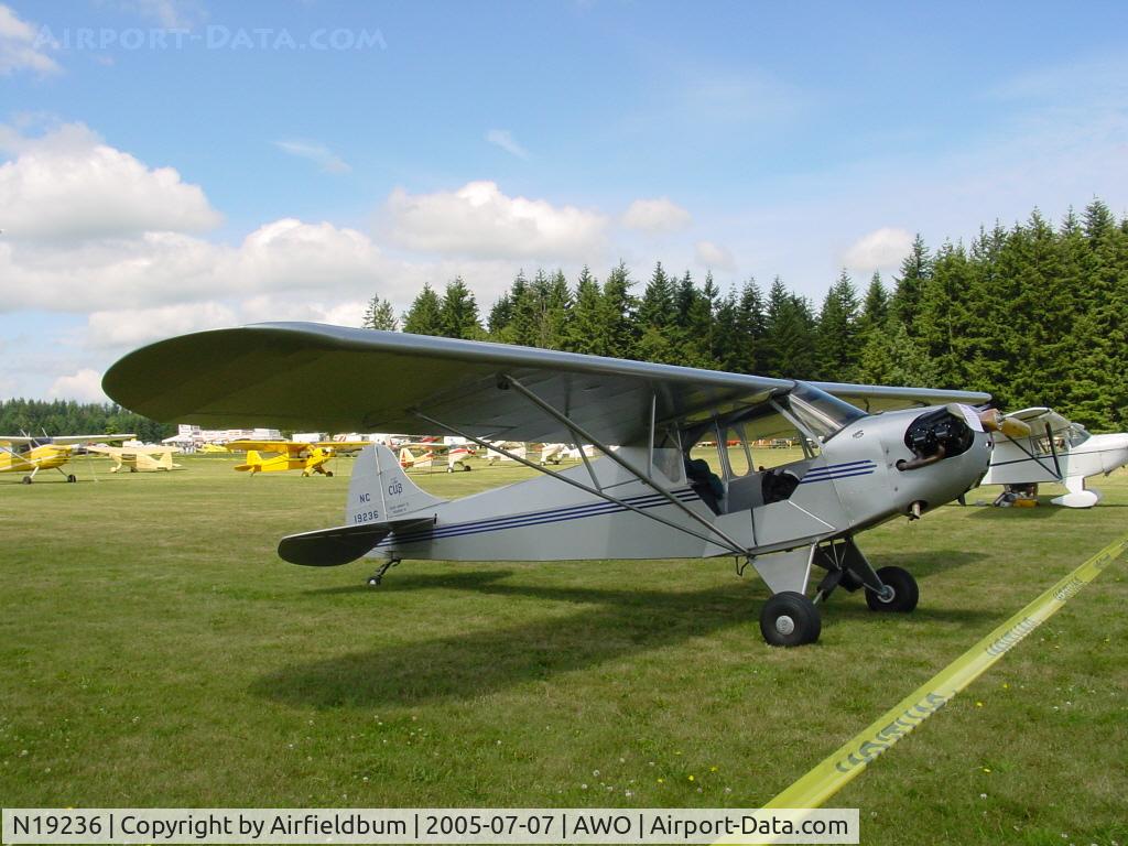 N19236, 1937 Piper J-2 C/N 1636, Photographed at Arlington Flyin