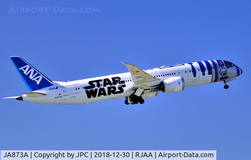 JA873A, 2015 Boeing 787-9 Dreamliner C/N 34530, Star Wars
