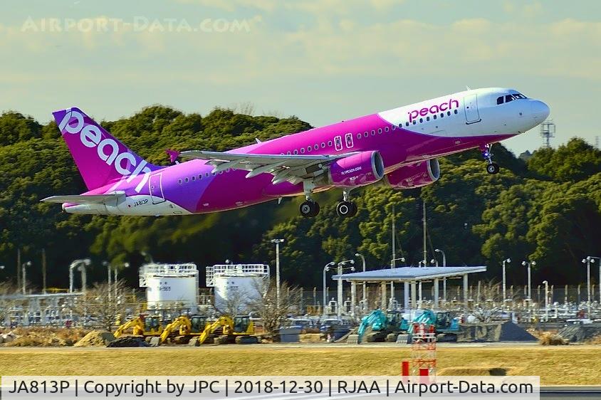 JA813P, 2014 Airbus A320-214 C/N 6107, Soon to be merged with Vanilla Air