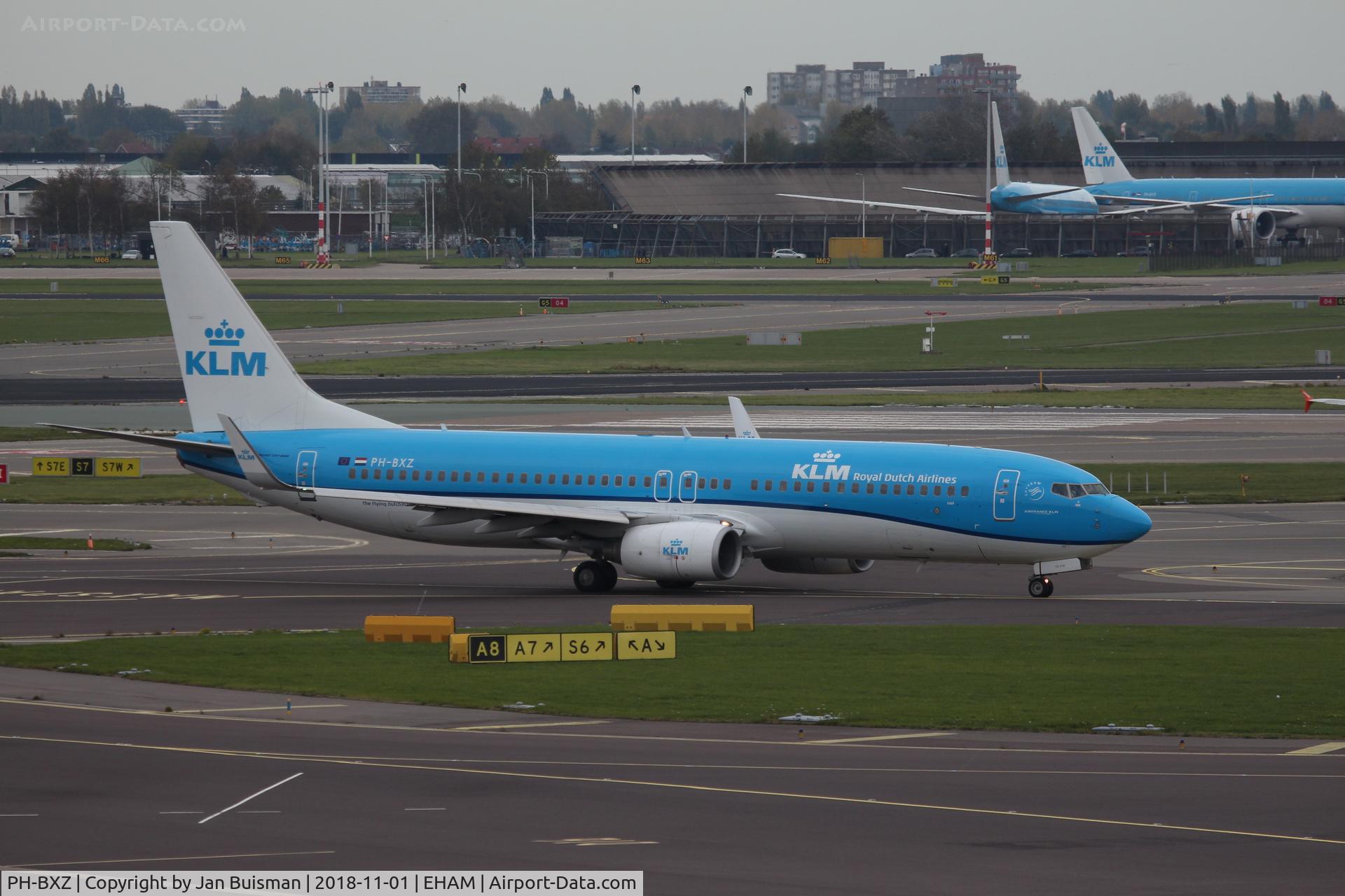 PH-BXZ, 2008 Boeing 737-8K2 C/N 30368, KLM