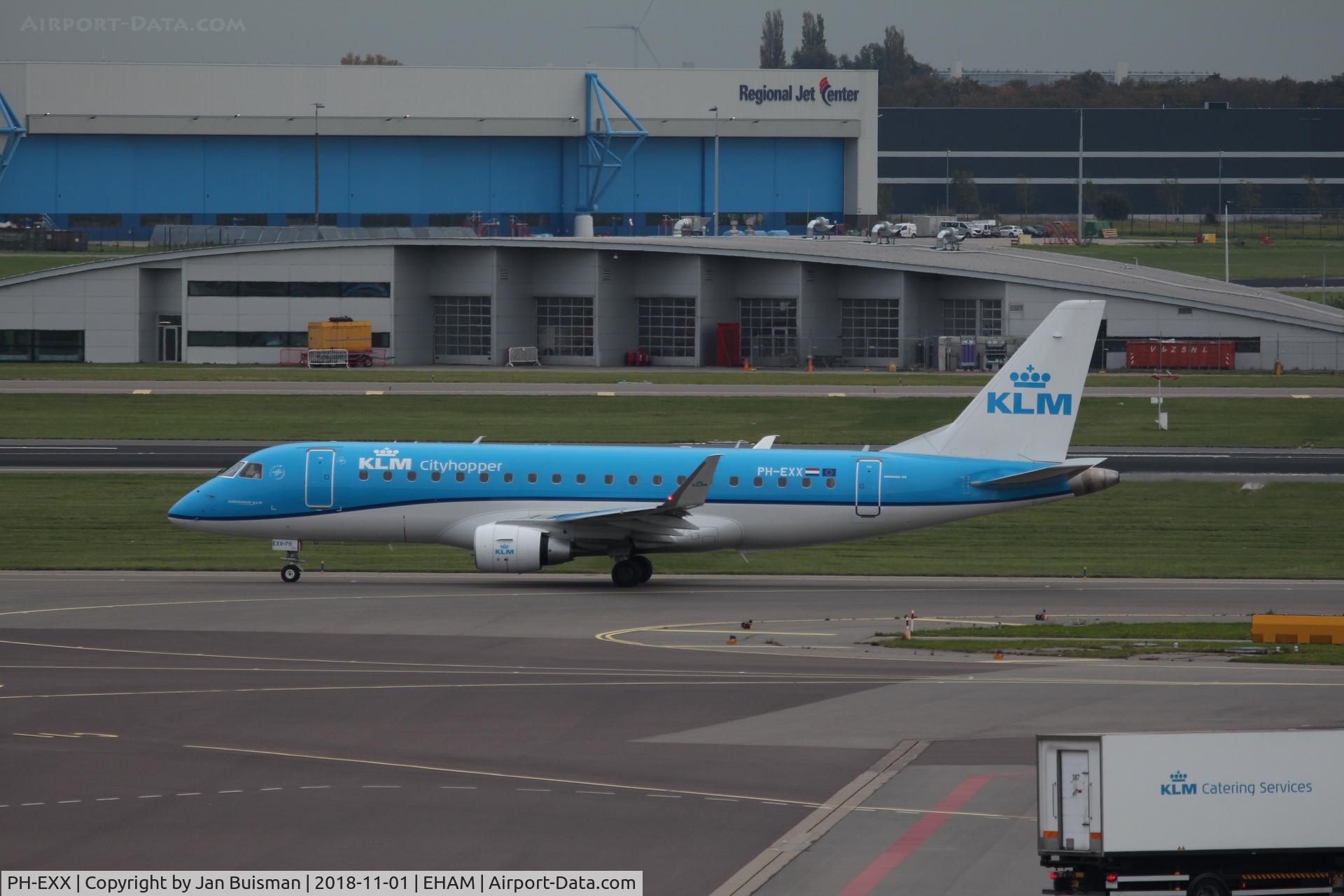 PH-EXX, 2018 Embraer 175STD (ERJ-170-200) C/N 17000711, KLM cityhopper