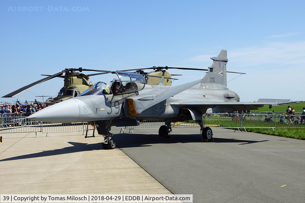 39, Saab JAS-39C Gripen C/N 39310, Hungarian Air Force at ILA 2018