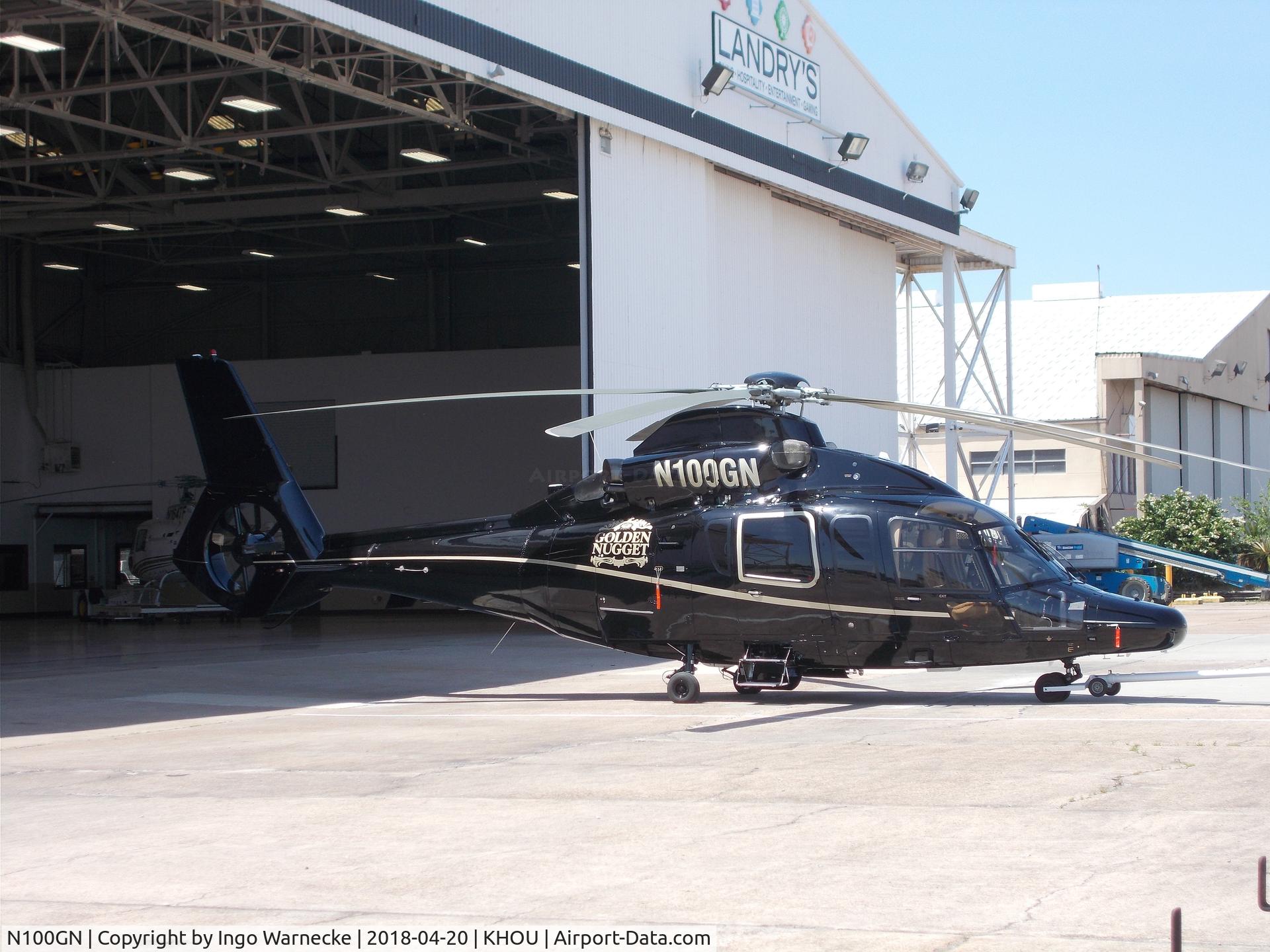 N100GN, 2009 Eurocopter EC-155B-1 C/N 6847, Eurocopter EC155B-1 at William P. Hobby airport, Houston TX