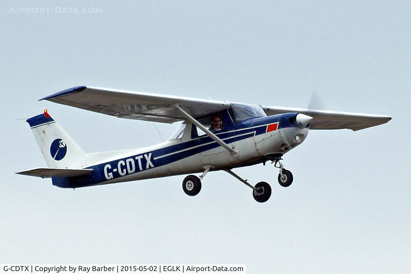 G-CDTX, 1979 Reims F152 C/N 1662, G-CDTX   R/Cessna F.152 [1662] Blackbushe~G  02/05/2015