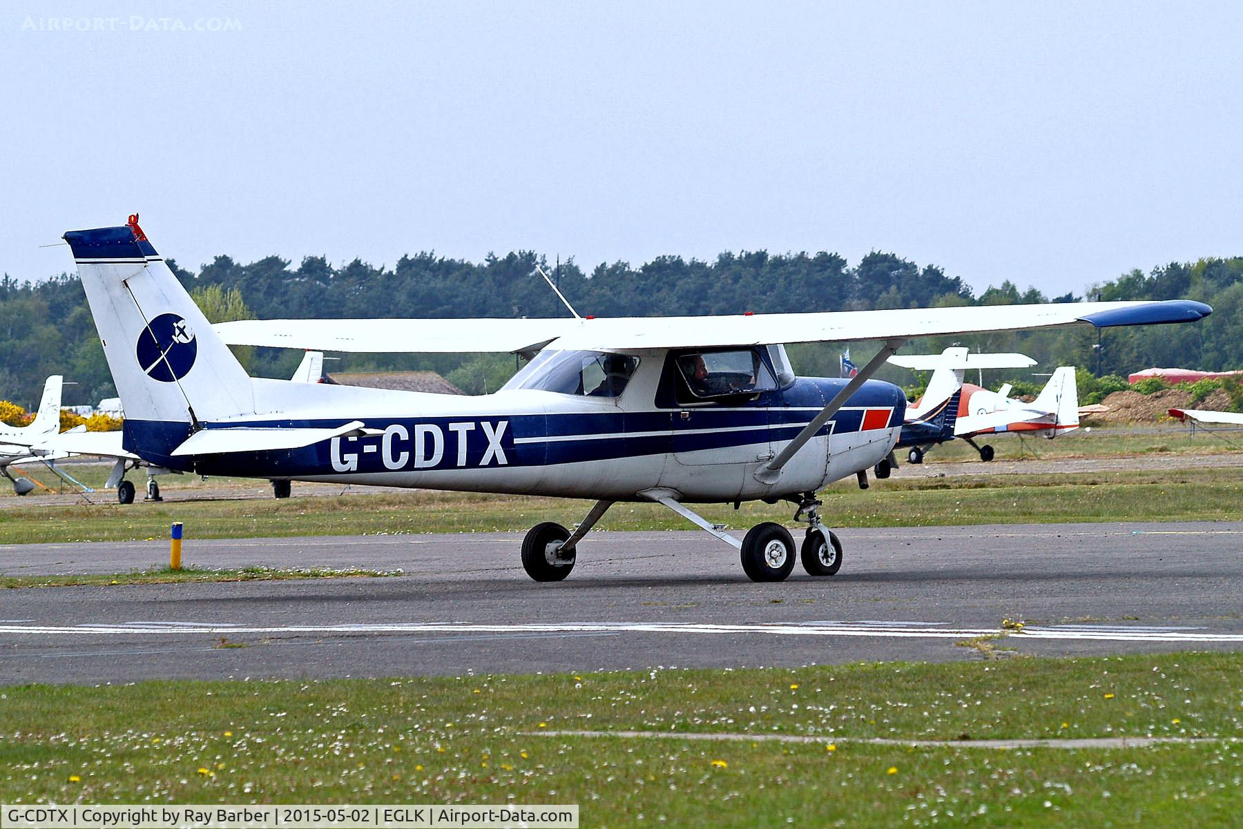G-CDTX, 1979 Reims F152 C/N 1662, G-CDTX   R/Cessna F.152 [1662] Blackbushe~G  02/05/2015