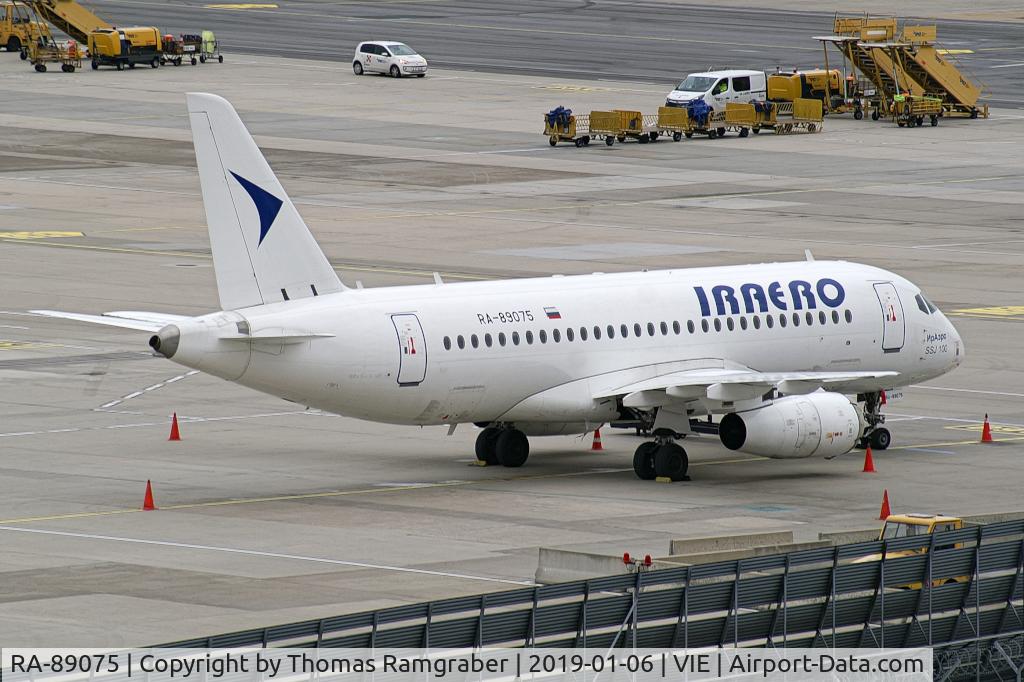 RA-89075, 2016 Sukhoi SuperJet 100-95LR C/N 95119, IrAero Sukhoi SuperJet 100-95LR