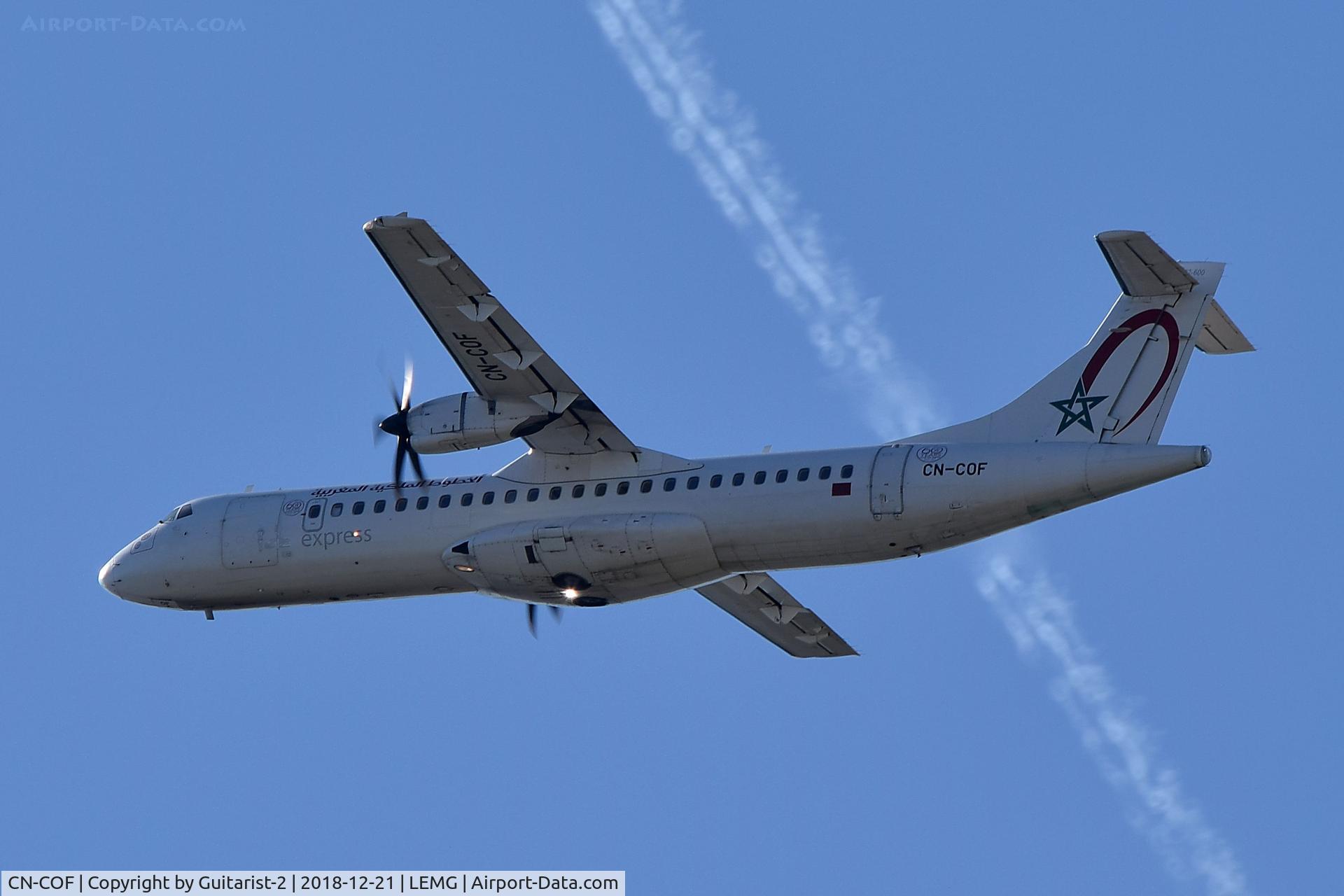 CN-COF, 2012 ATR 72-600 (72-212A) C/N 958, At Malaga