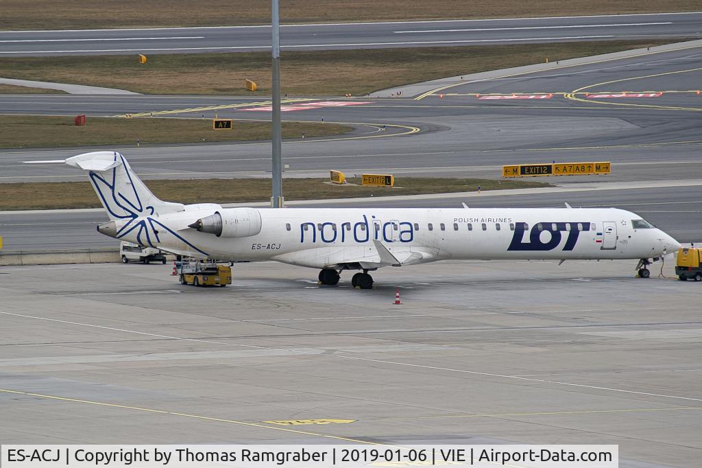 ES-ACJ, 2010 Bombardier CRJ-900LR (CL-600-2D24) C/N 15250, Nordica Canadair Regionaljet 900