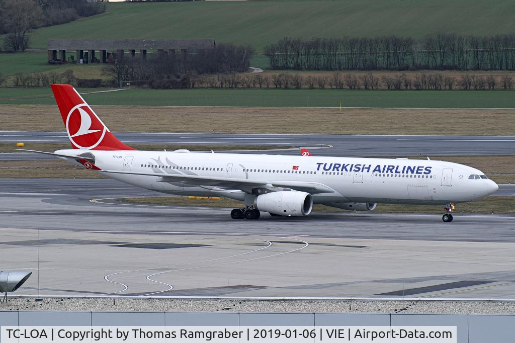 TC-LOA, 2013 Airbus A330-343E C/N 1483, Turkish Airlines Airbus A330-300