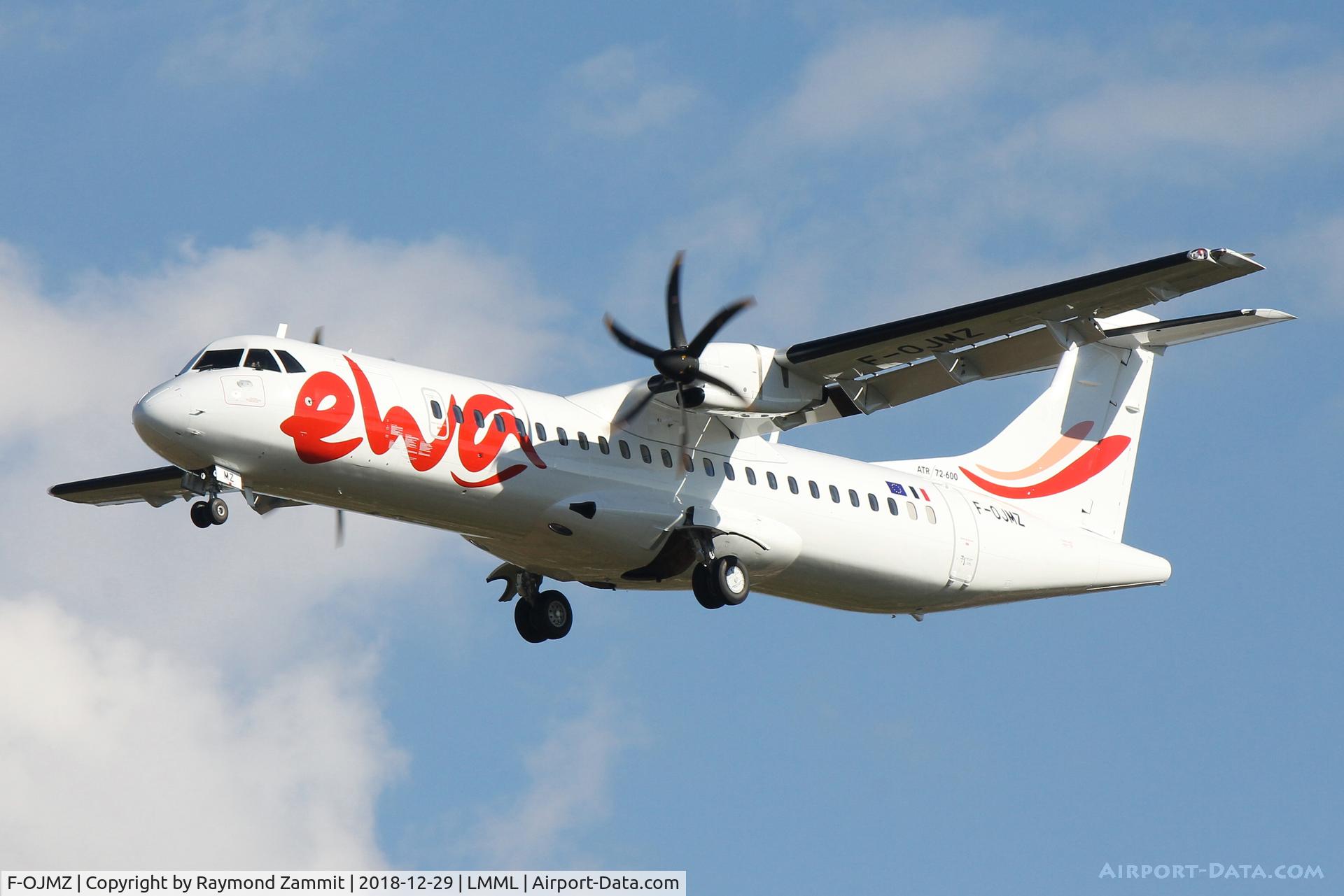 F-OJMZ, ATR 72-212 C/N 1537, ATR72 F-OJMZ Ewa Air