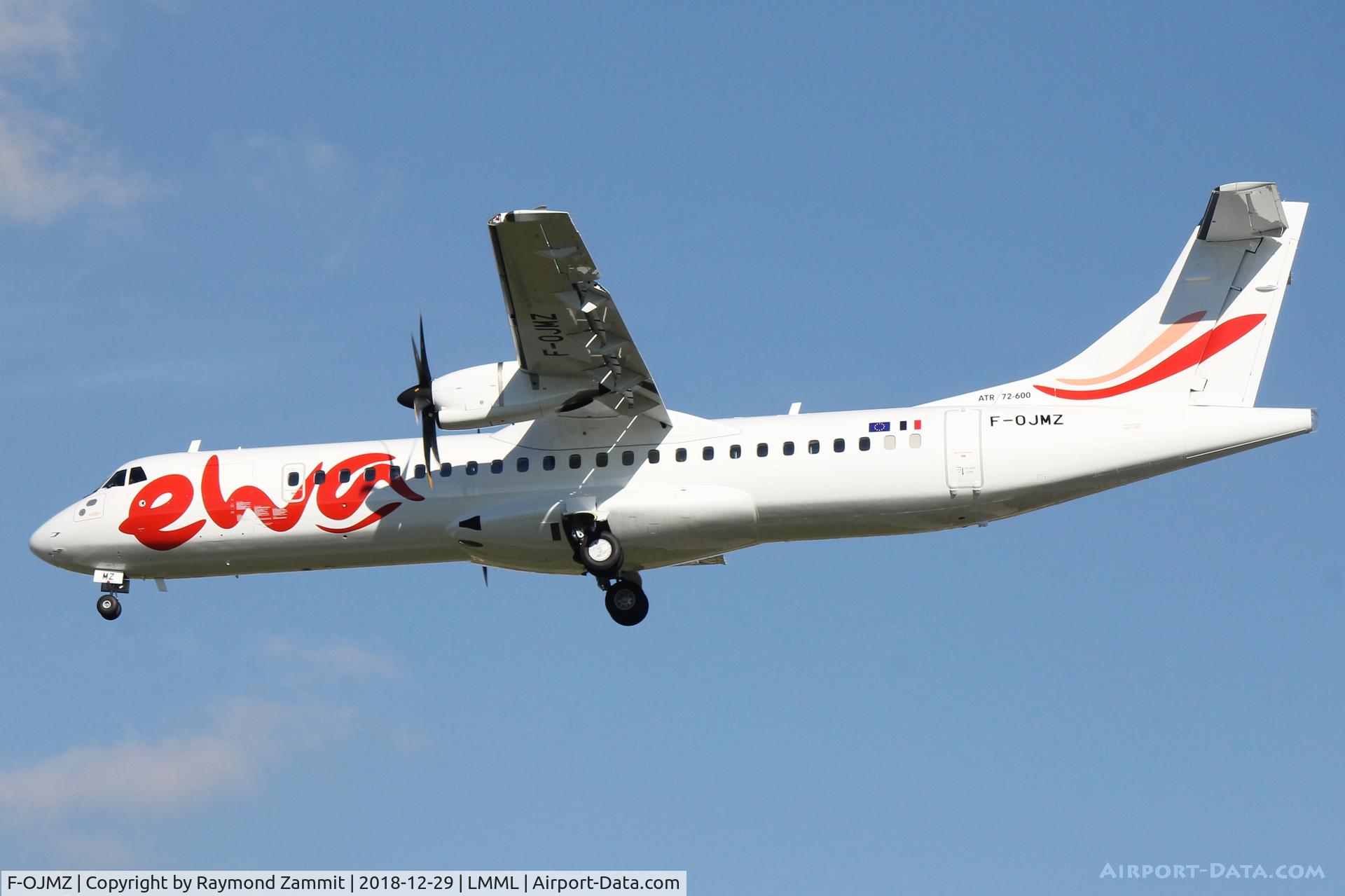 F-OJMZ, ATR 72-212 C/N 1537, ATR72 F-OJMZ Ewa Air