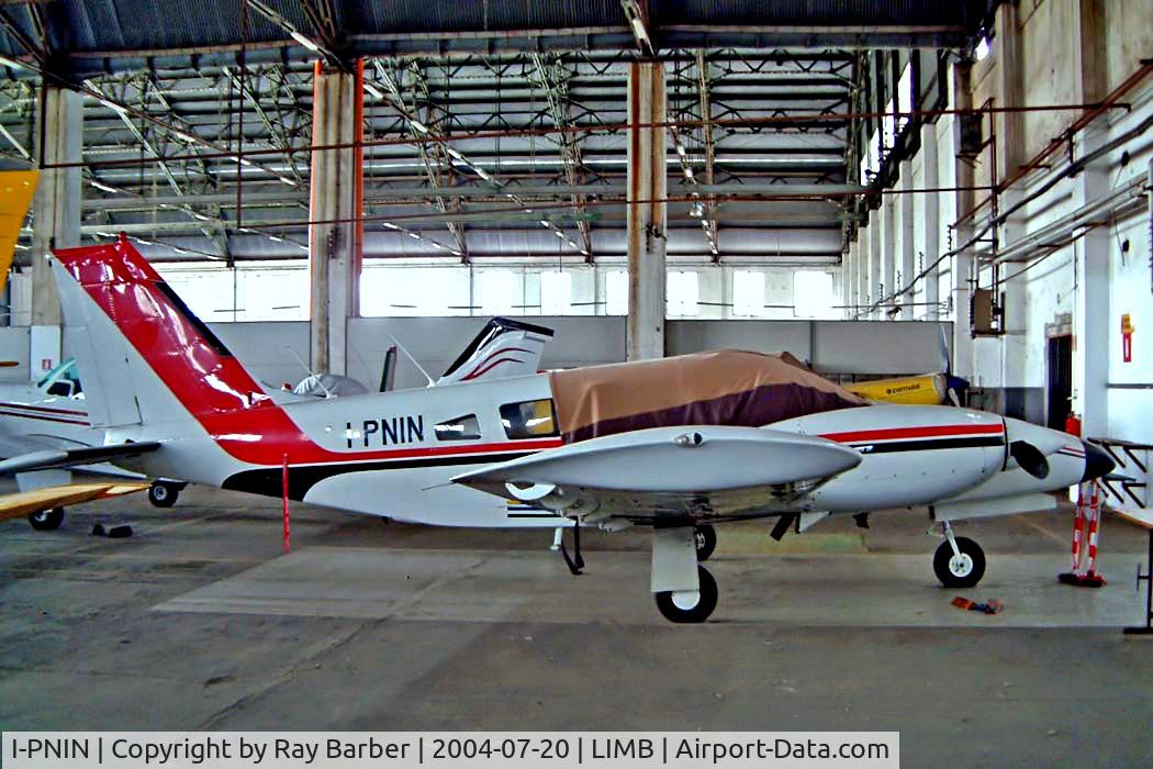I-PNIN, 1975 Piper PA-34-200T Seneca II C/N 34-7570160, I-PNIN   Piper PA-34-200T Seneca II [34-7570160] Milan-Bressio~I 20/07/2004