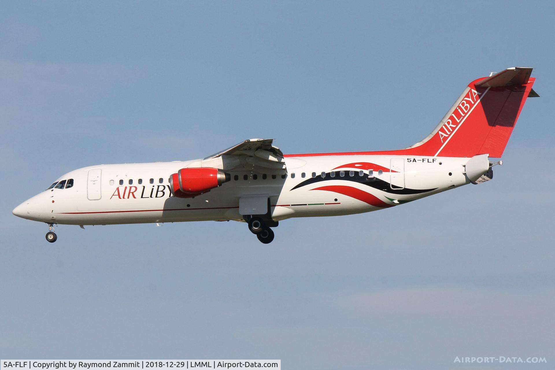 5A-FLF, British Aerospace 146-300 C/N E3381, Bae146 5A-FLF Air Libya