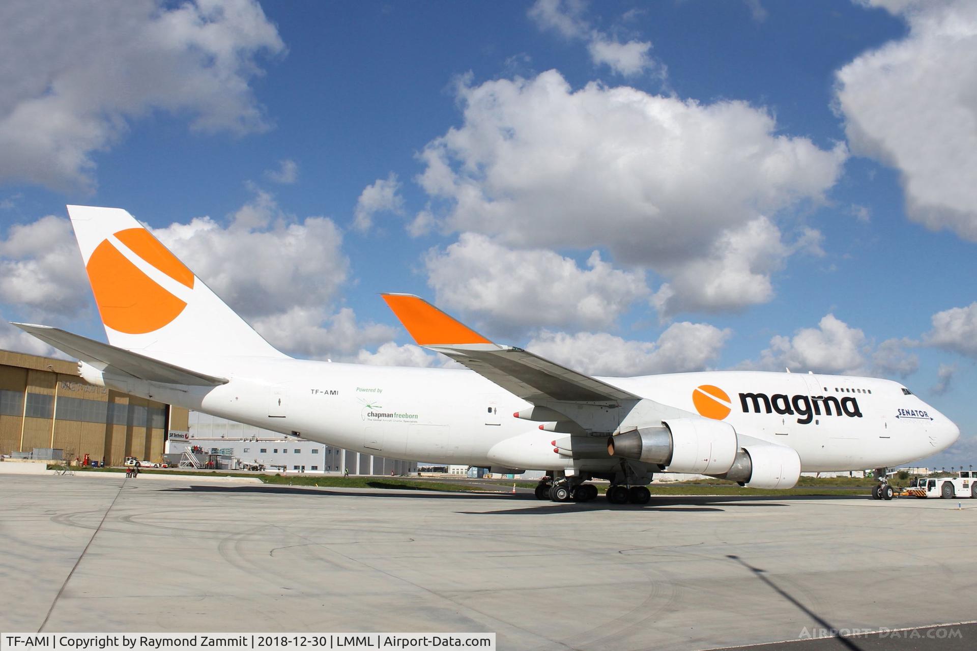 TF-AMI, 1992 Boeing 747-412 C/N 27066, B747 TF-AMI Magma Air Cargo