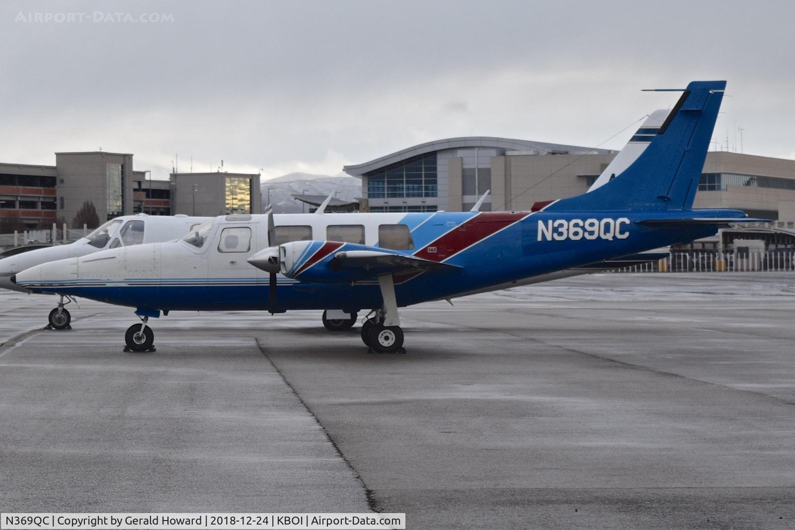 N369QC, 1978 Piper Aerostar 601P C/N 61P-0531-224, Parked on the north GA ramp.