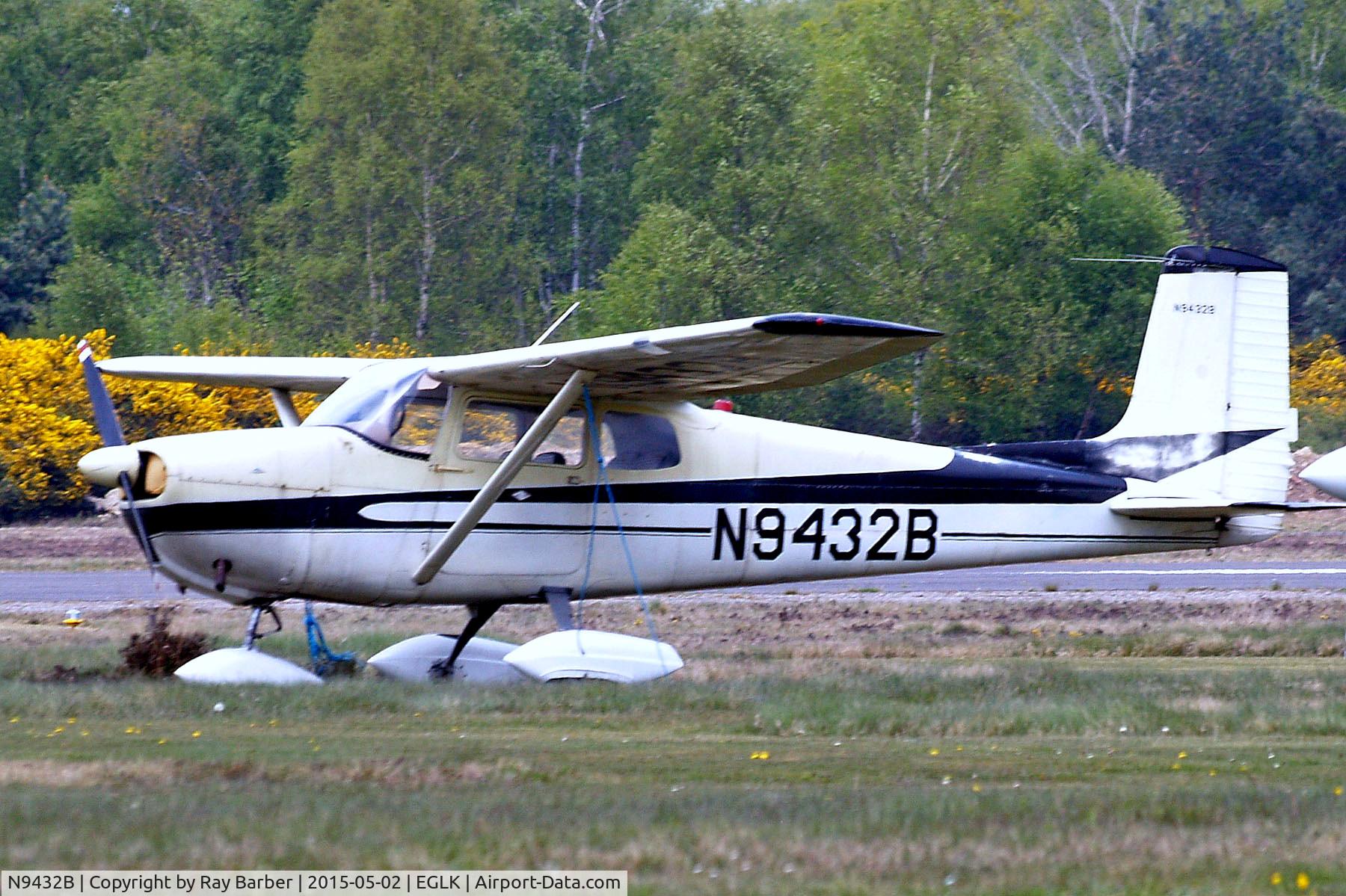N9432B, 1958 Cessna 175 Skylark C/N 55232, N9432B   Cessna 175 Skylark [55232] Blackbushe~G 02/05/2015
