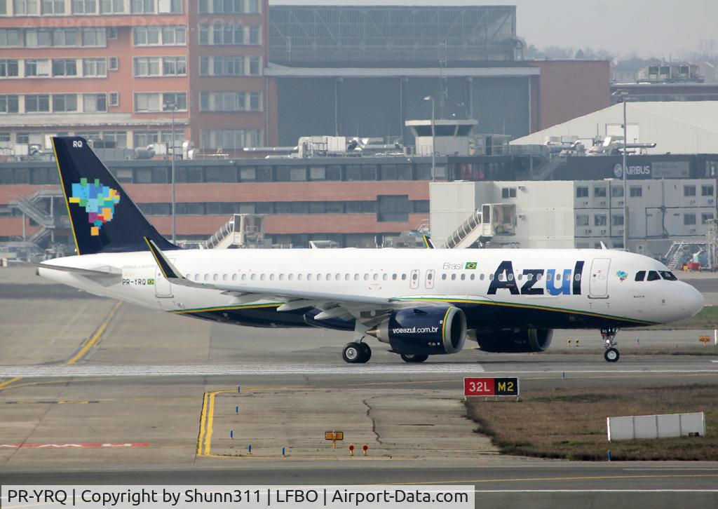 PR-YRQ, 2017 Airbus A320-251N C/N 8105, Delivery day...