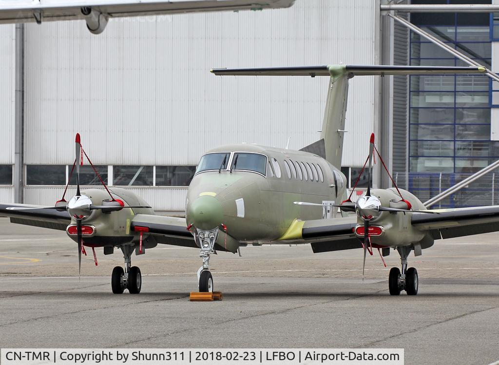 CN-TMR, 2016 Hawker Beechcraft 350ER King Air (B300) C/N FL-996, Parked in primer c/s... For Morroco Air Force