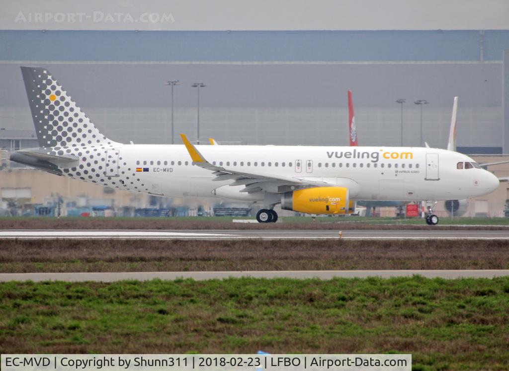 EC-MVD, 2018 Airbus A320-232 C/N 8111, Delivery day...