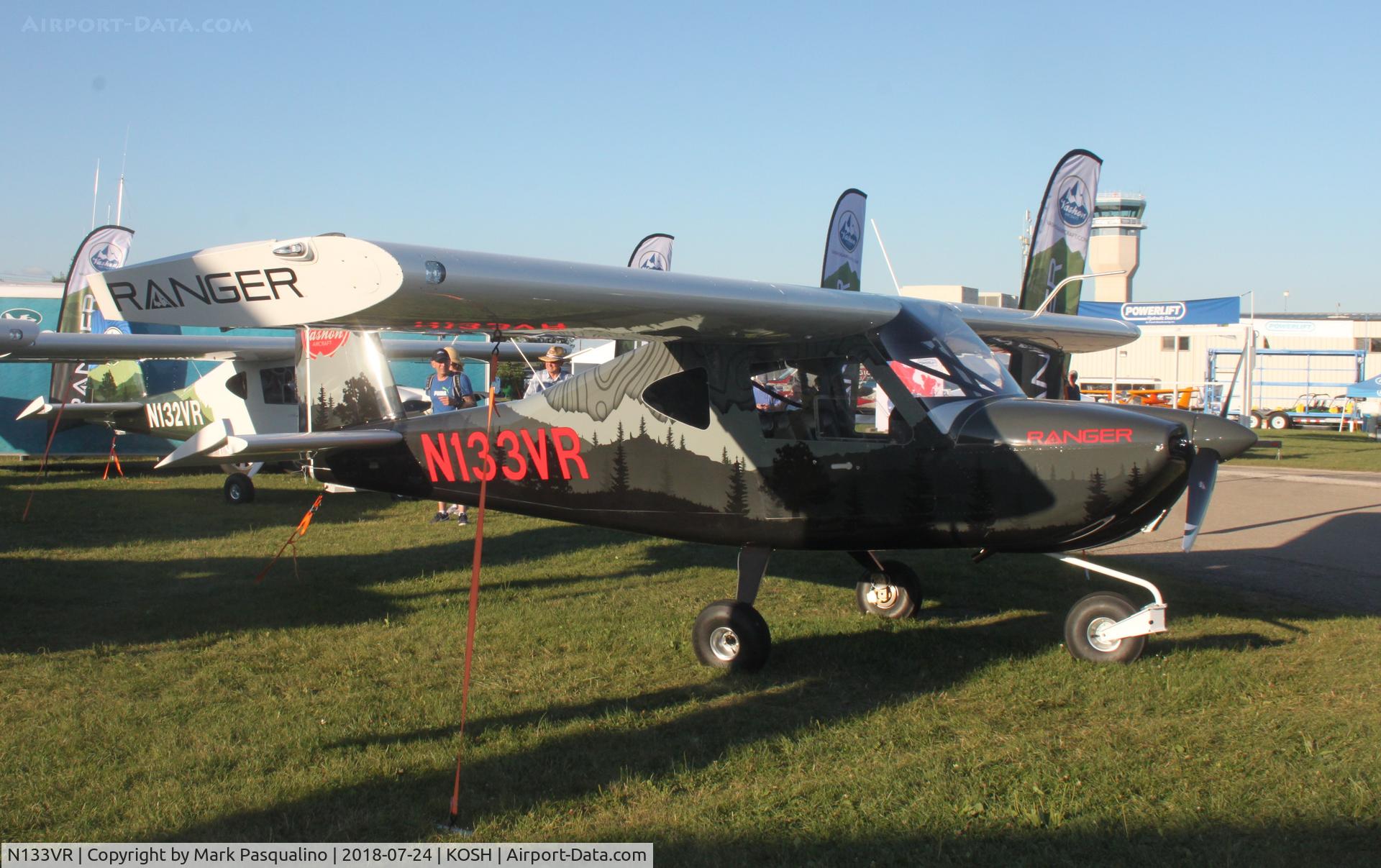N133VR, 2018 Vashon Aircraft Ranger R7 C/N 10133, Ranger R7