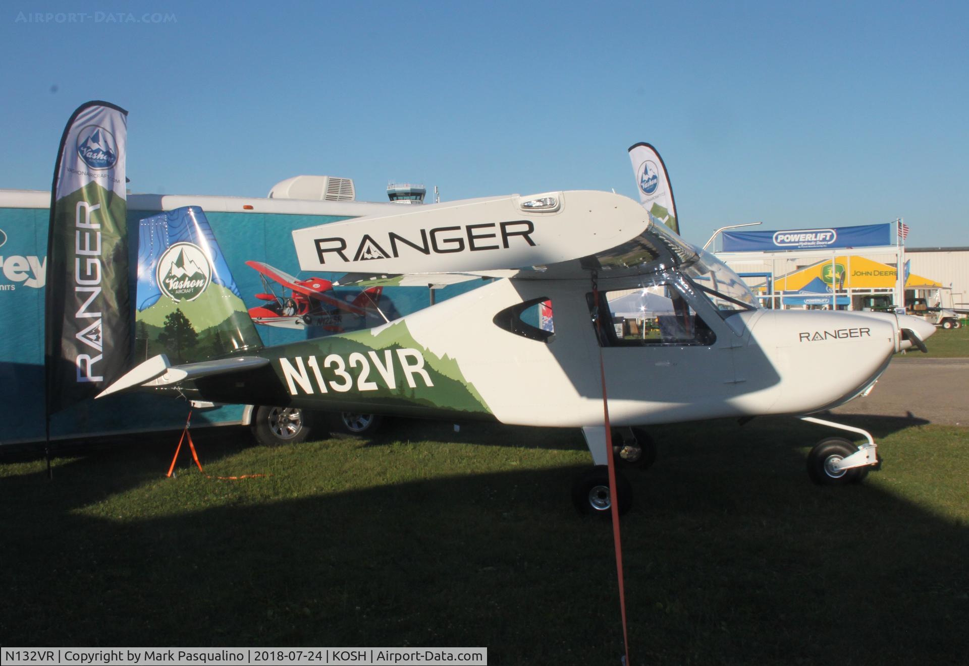 N132VR, 2018 Vashon Aircraft Ranger R7 C/N 10132, Ranger R7