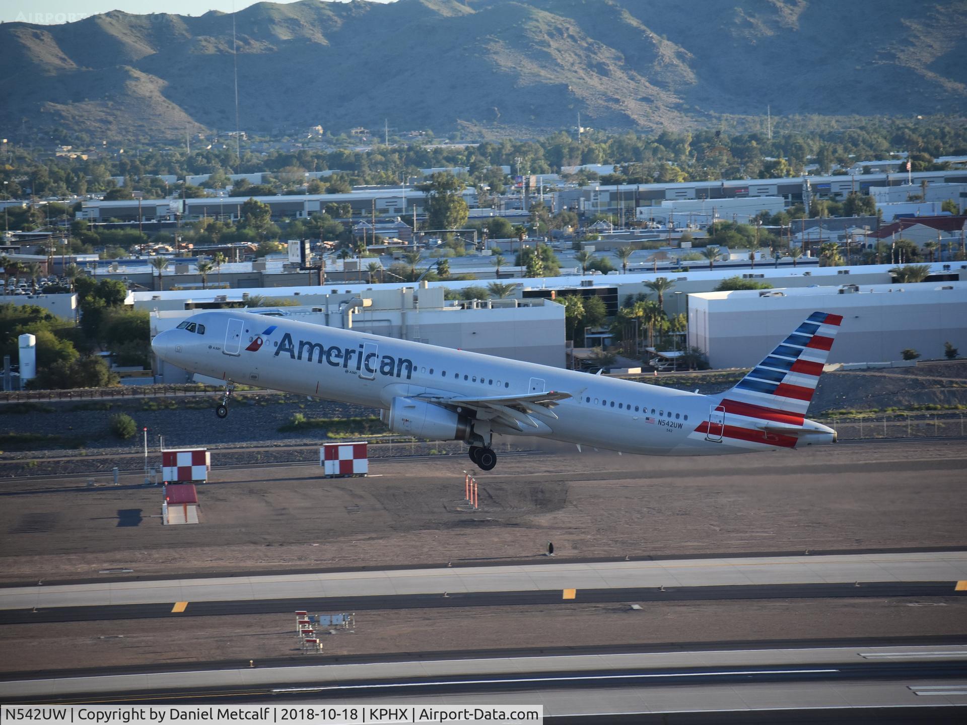 N542UW, 2009 Airbus A321-231 C/N 4134, Seen at Phoenix Sky Harbor International Airport