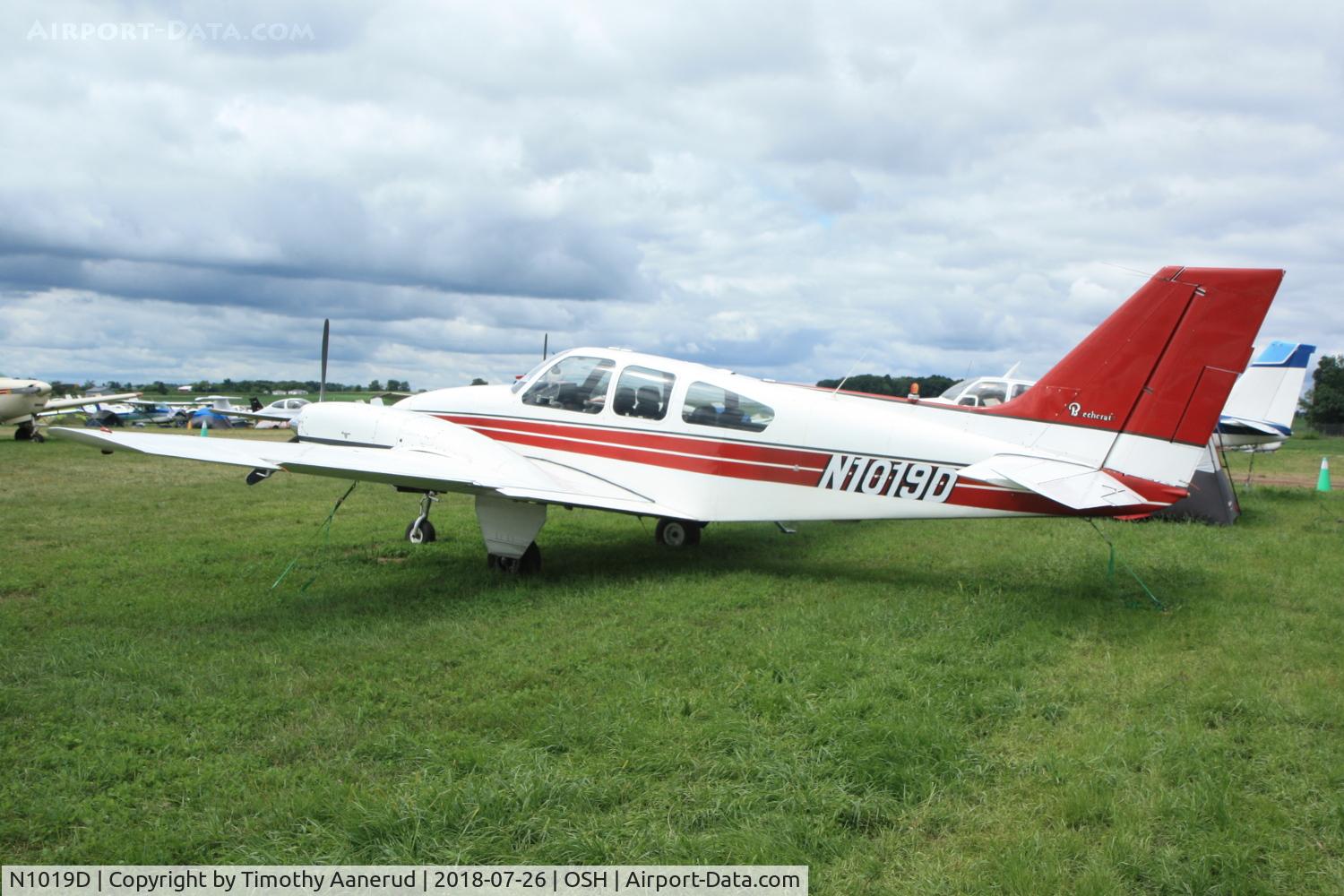 N1019D, 1962 Beech 95-A55 Baron C/N TC-279, 1962 Beech 95-A55, c/n: TC-279